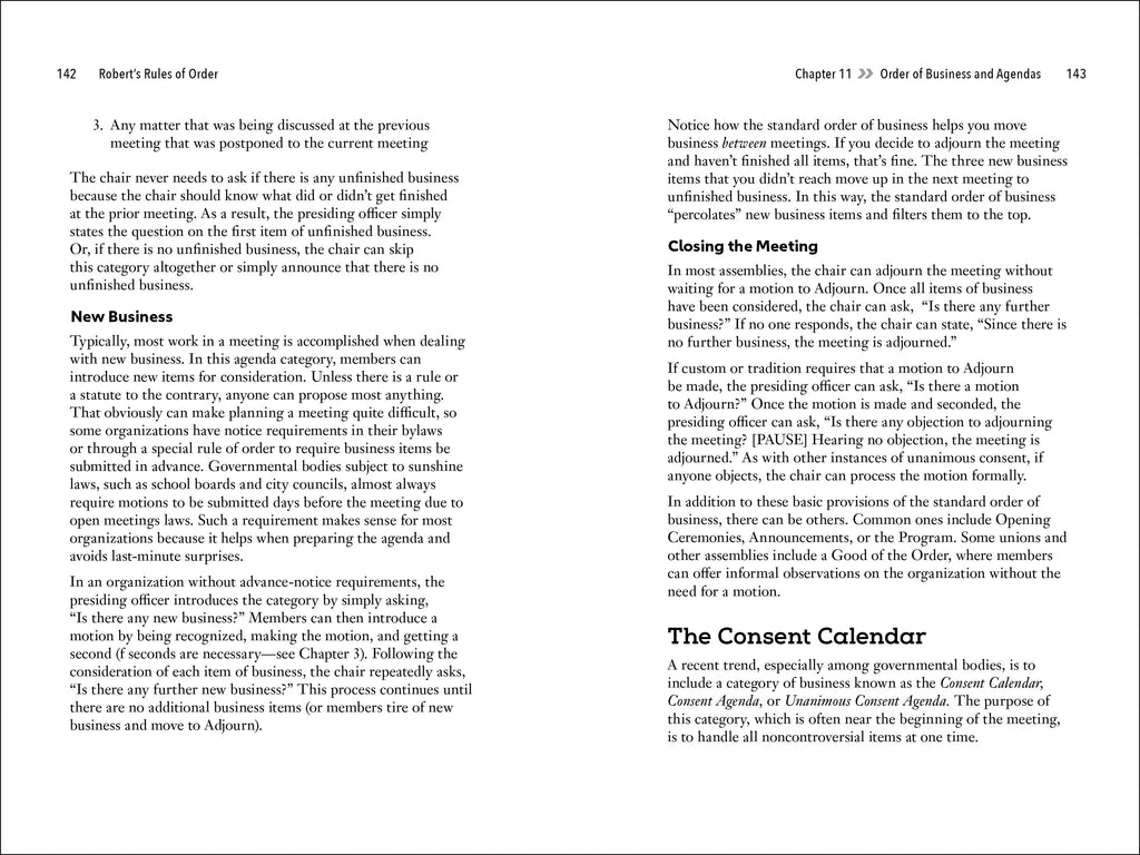 Robert's Rules of Order Fast Track-Spread, Image, (PRHC, Design, Do, Not, Use)-6