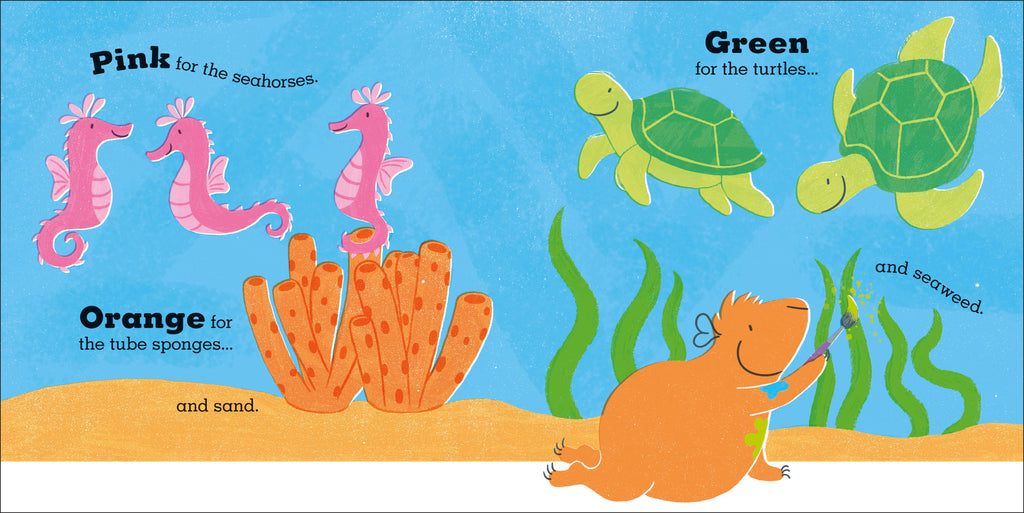 Guinea Pigs Go Painting