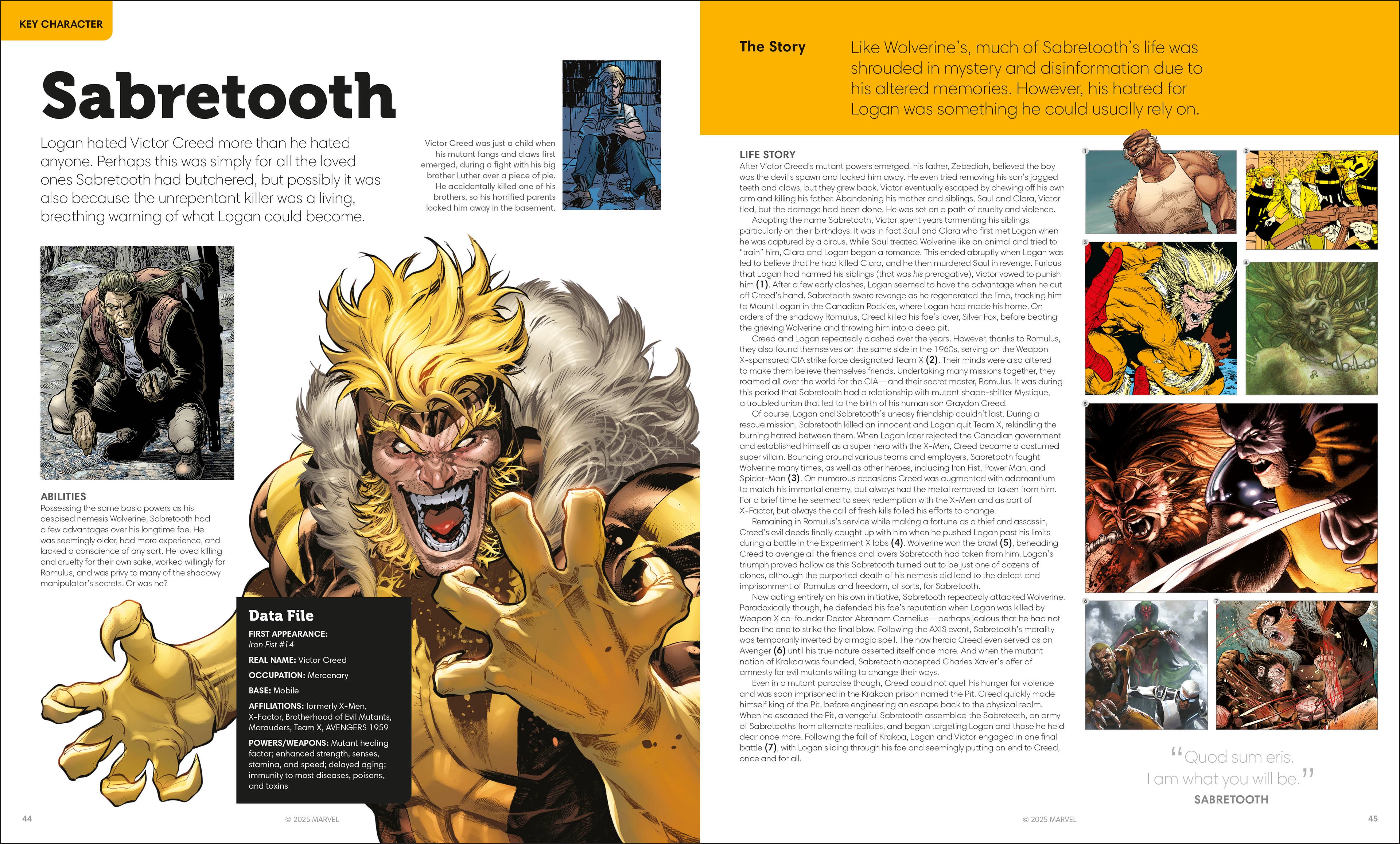 Wolverine the Ultimate Guide-Spread, Image, (PRHC, Design, Do, Not, Use)-2