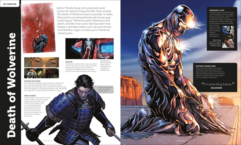 Wolverine the Ultimate Guide-Spread, Image, (PRHC, Design, Do, Not, Use)-5