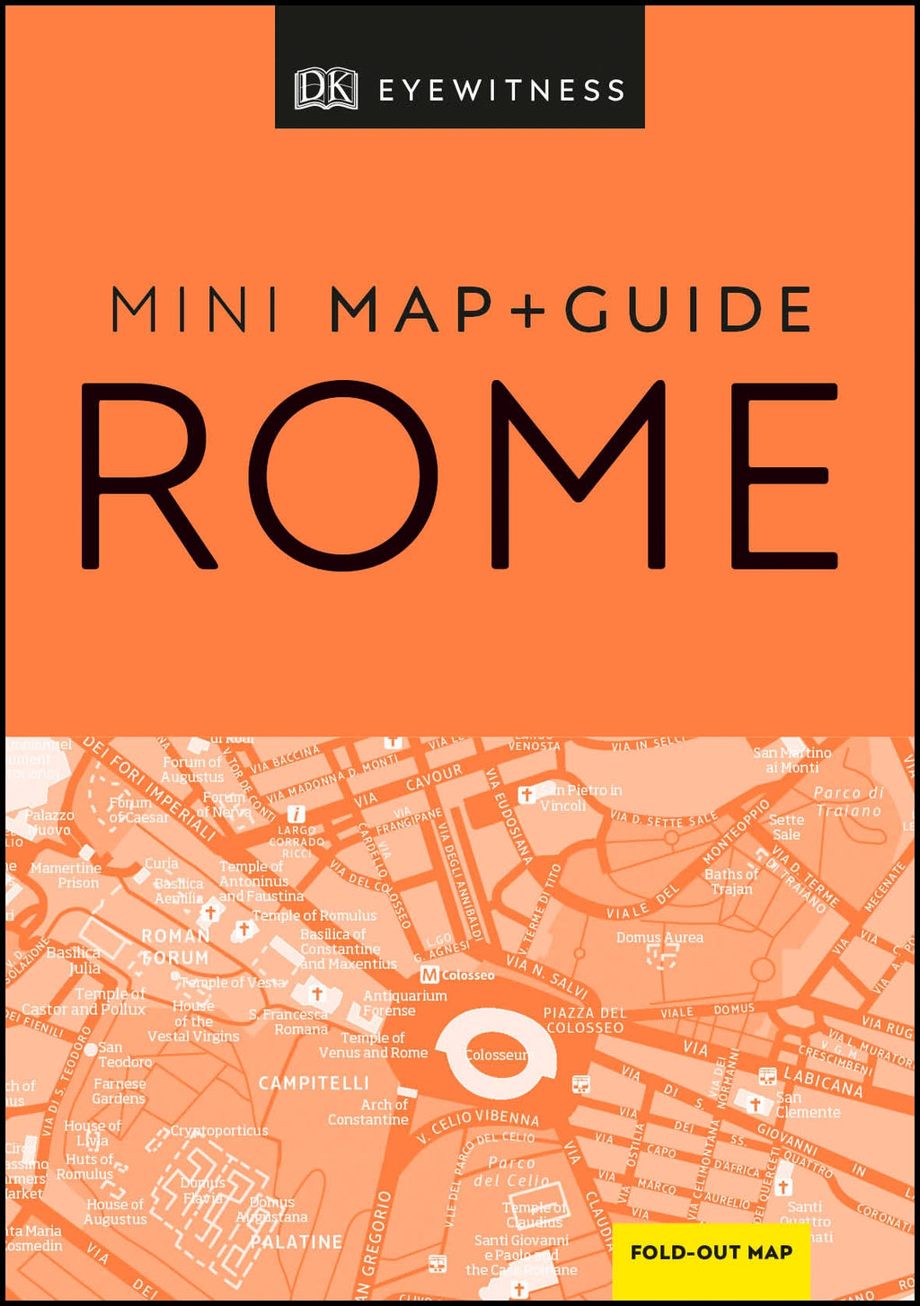 DK Rome Mini Map and Guide jacket