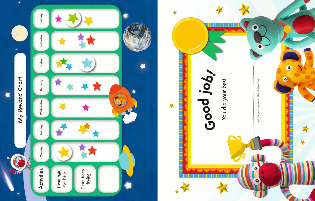 Skills For Starting School My Sticker Reward Chart Book