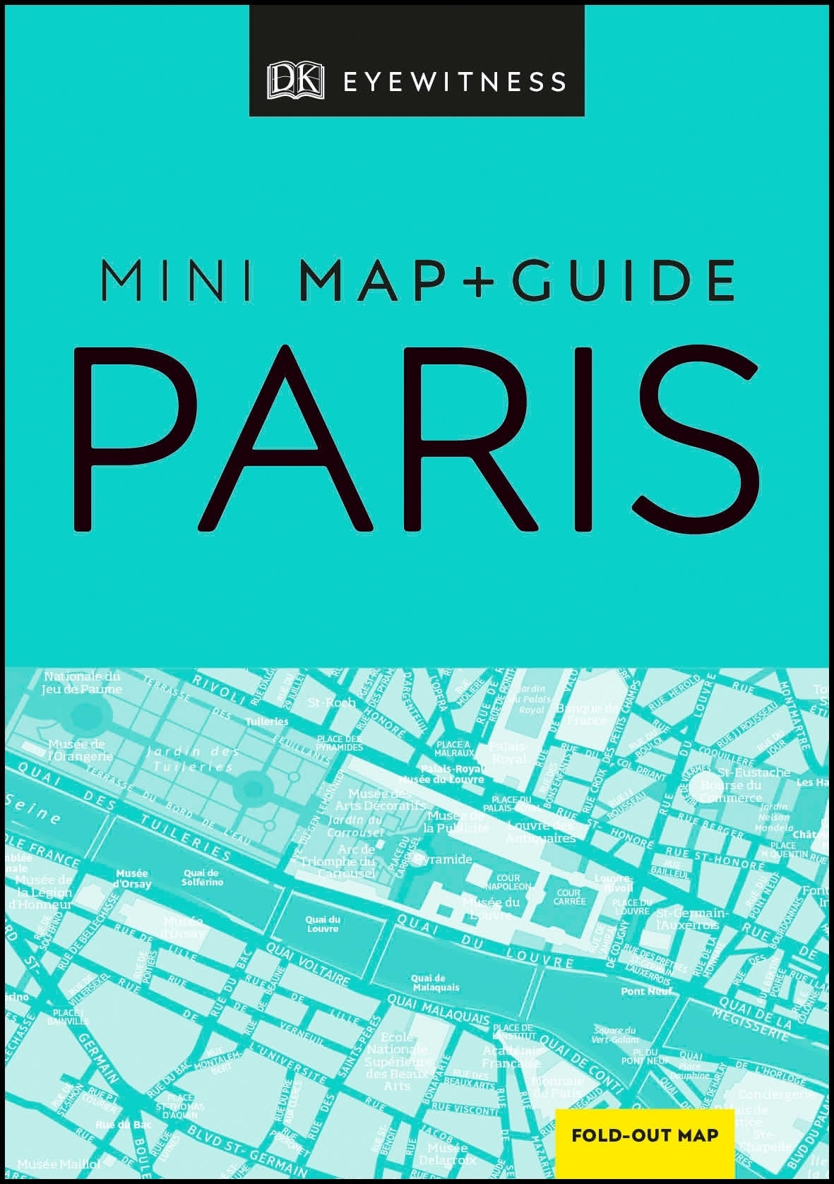 DK Paris Mini Map and Guide jacket