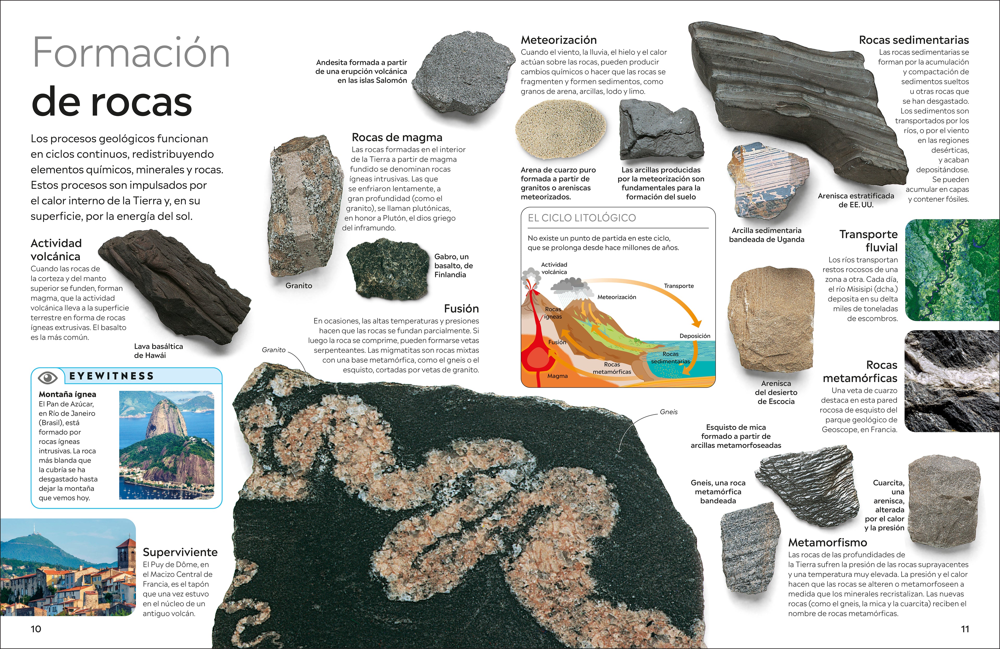 Eyewitness: Rocas y minerales (Rock and Mineral)-Spread, Image, (PRHC, Design, Do, Not, Use)-3