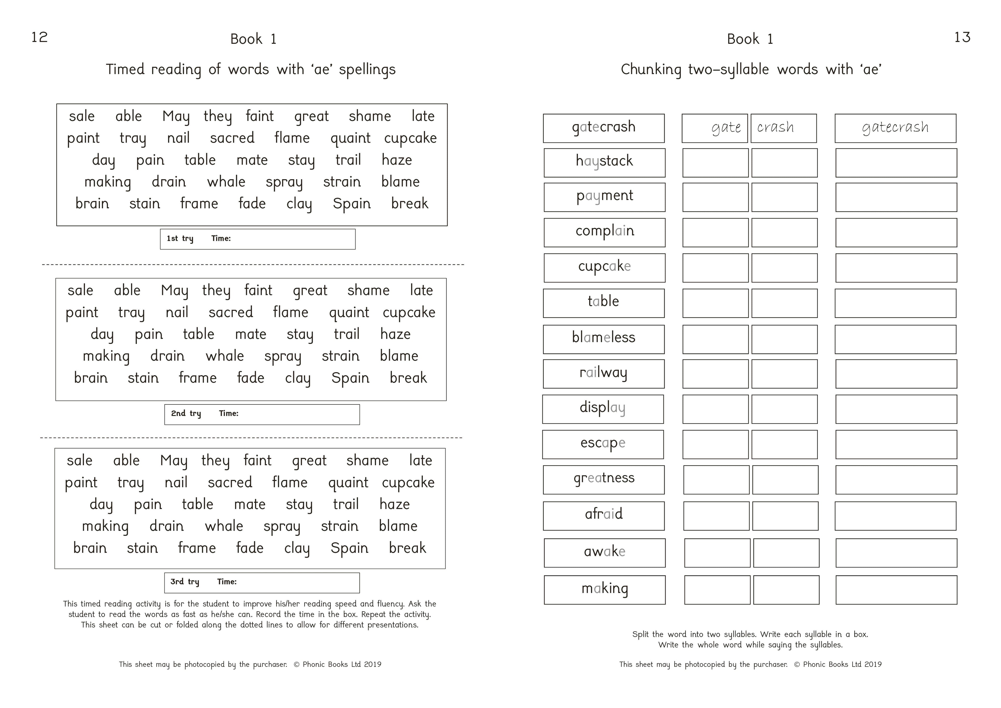 Phonic Books Island Adventure Activities