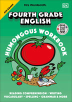 Mrs Wordsmith 4th Grade English Humongous Workbook cover