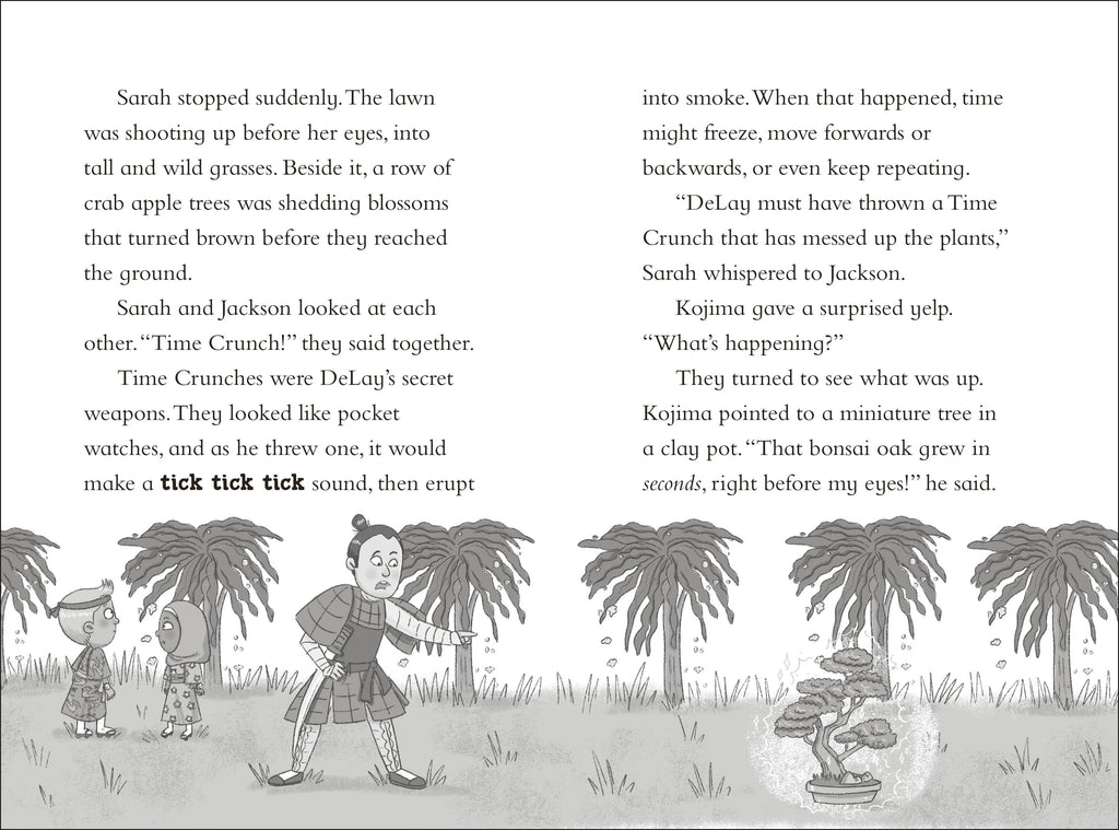 The Timekeepers: Samurai Saga-Spread, Image, (PRHC, Design, Do, Not, Use)-3