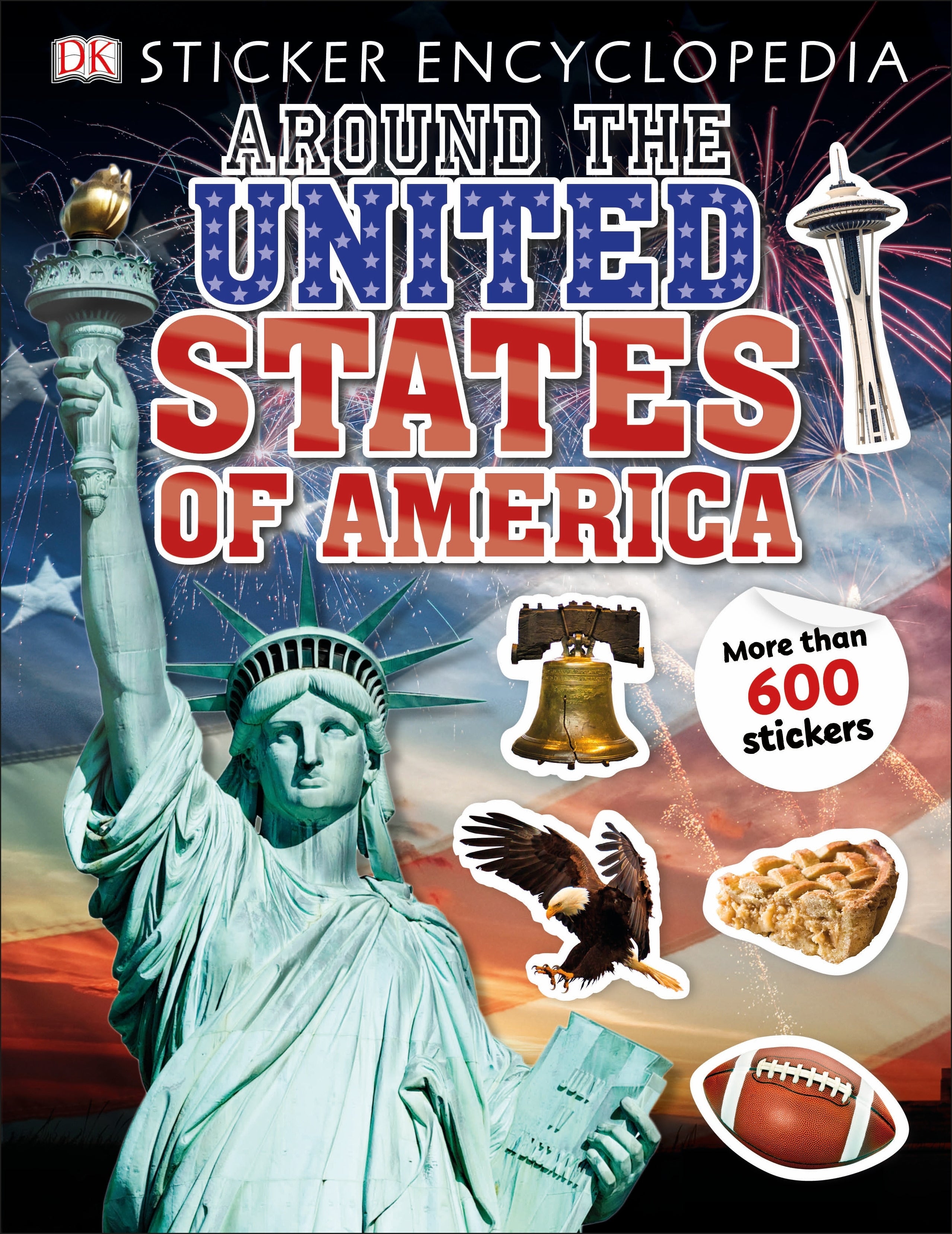 Sticker Encyclopedia Around the United States of America jacket