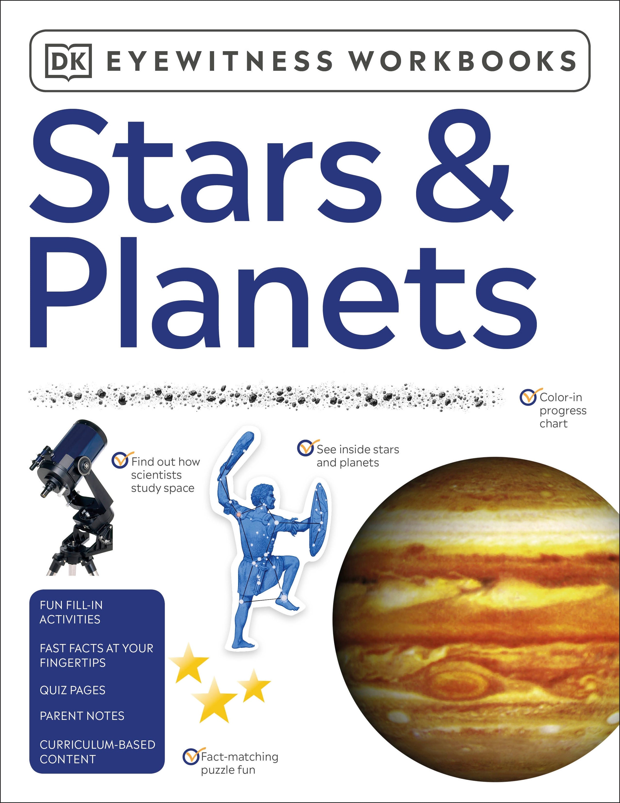 Eyewitness Workbooks Stars & Planets jacket