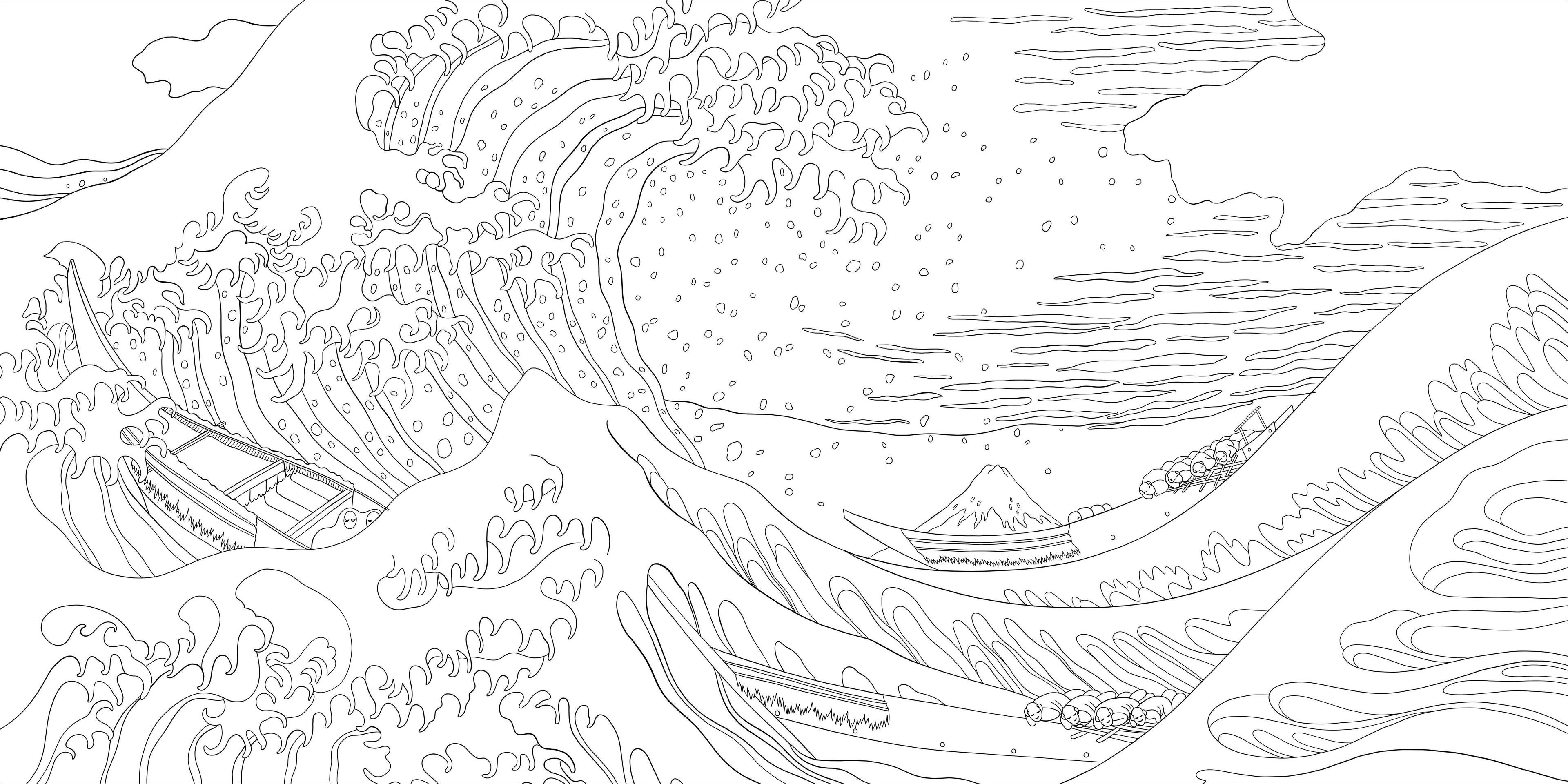 The Met Amazing Treasures Coloring Book-Spread, Image, (PRHC, Design, Do, Not, Use)-4