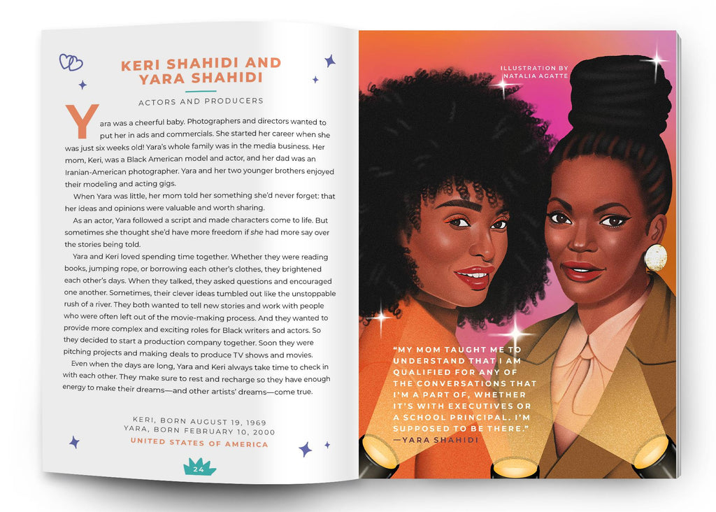 Rebel Girls Powerful Pairs: 25 Tales of Mothers and Daughters-Spread, Image, (PRHC, Design, Do, Not, Use)-4