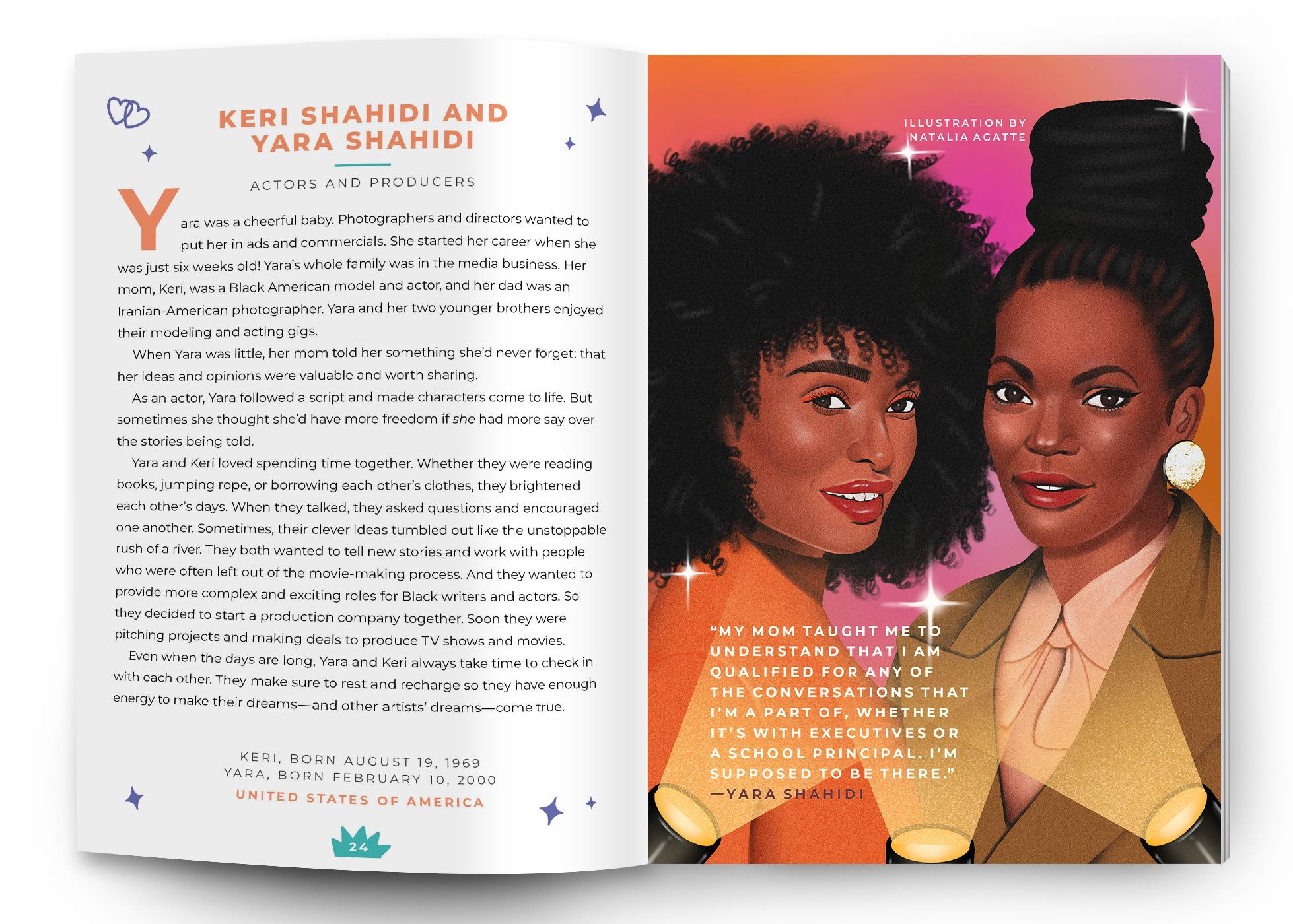 Rebel Girls Powerful Pairs: 25 Tales of Mothers and Daughters-Spread, Image, (PRHC, Design, Do, Not, Use)-4