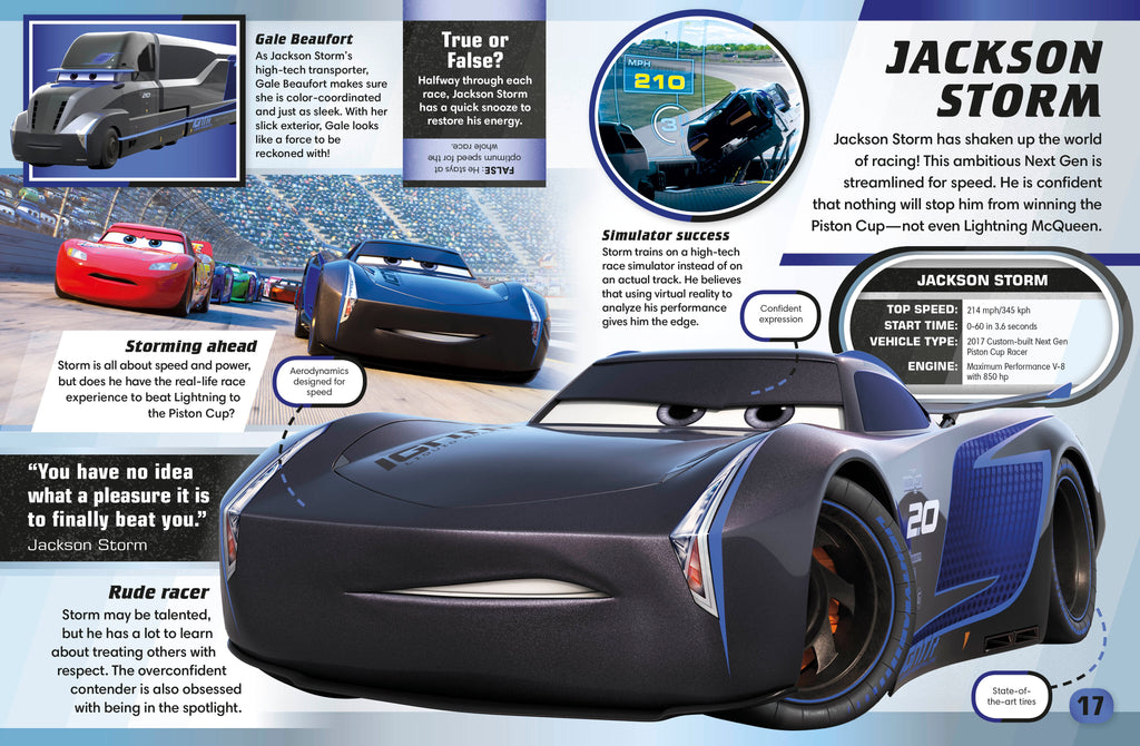 Disney Pixar Cars 3: The Essential Guide