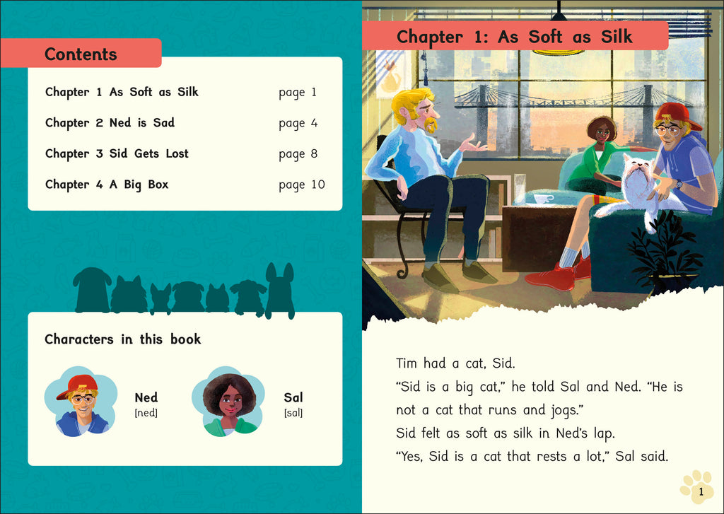 Phonic Books Pet Sitters-Spread, Image, (PRHC, Design, Do, Not, Use)-1