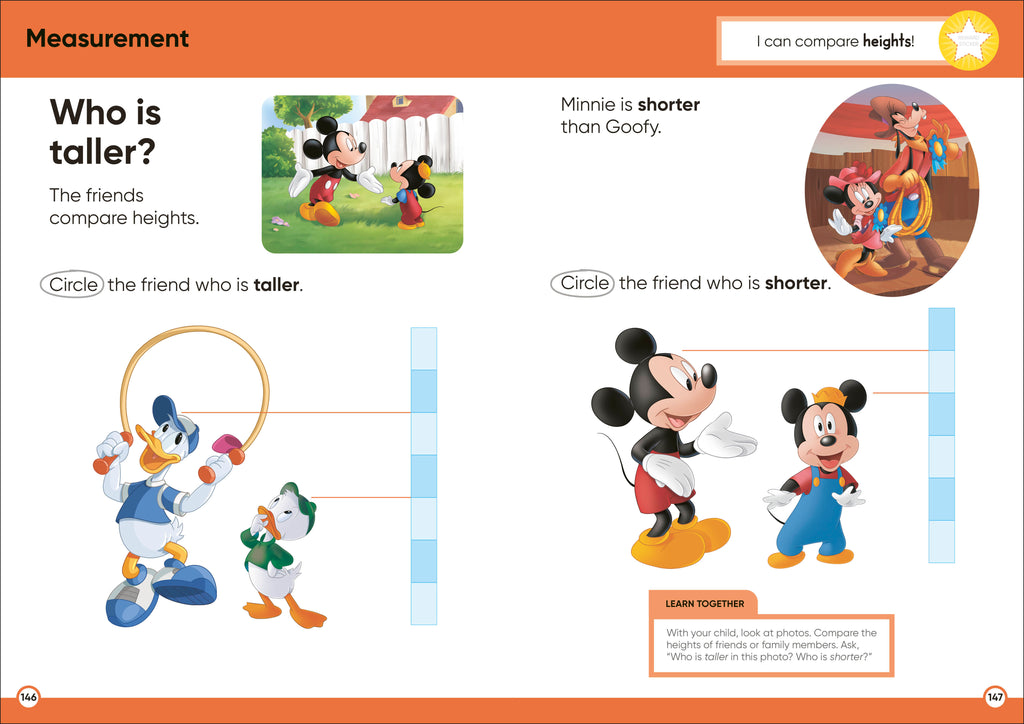 Disney Learning Big Workbook Preschool-Spread, Image, (PRHC, Design, Do, Not, Use)-3