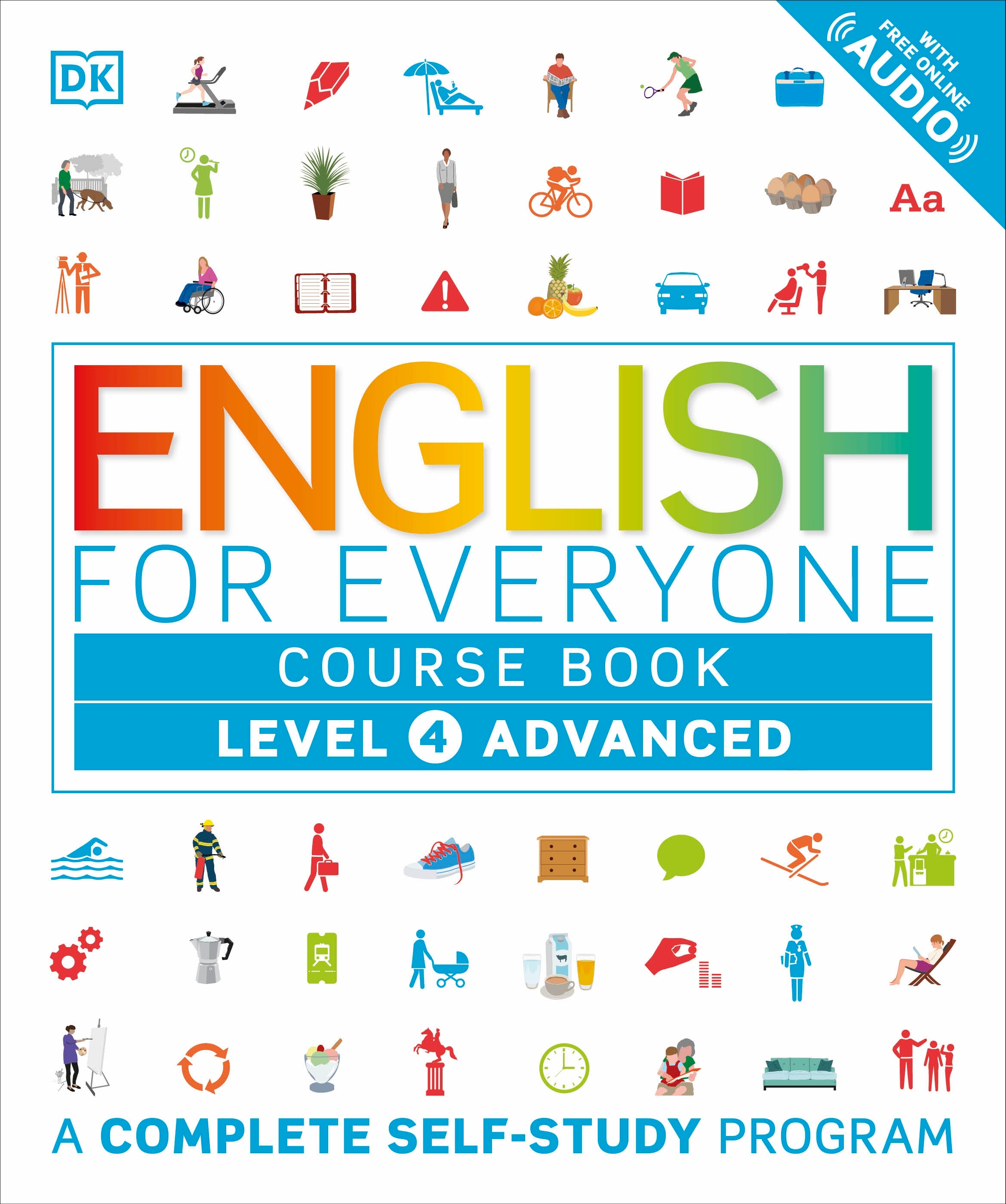 English for Everyone: Level 4: Advanced, Course Book jacket