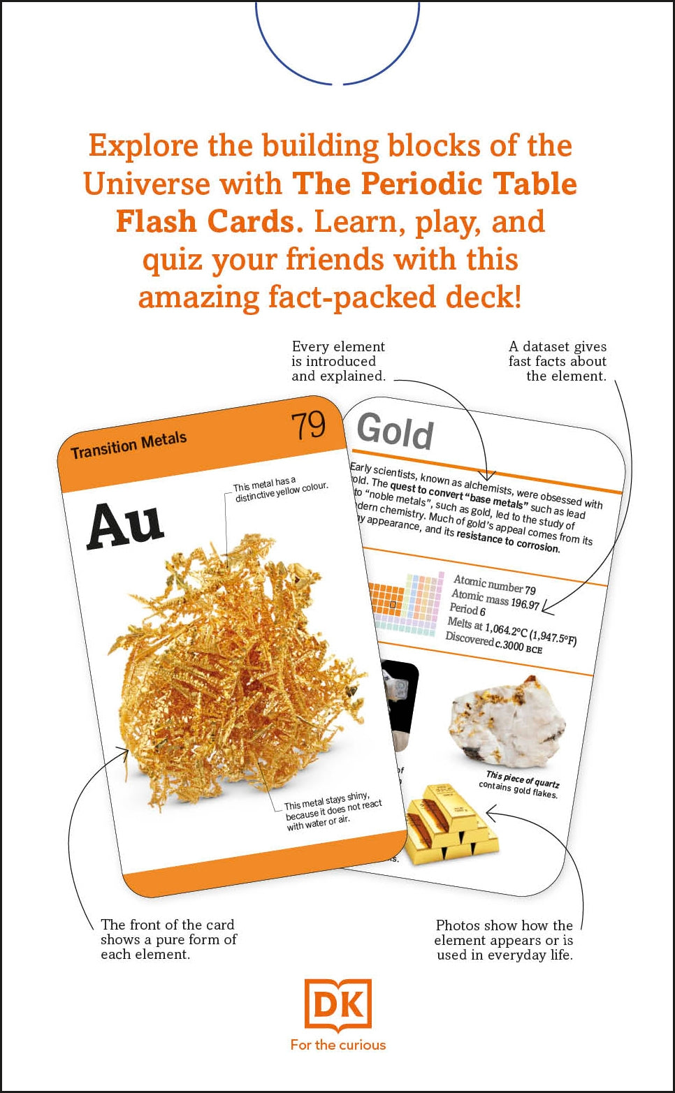 Our World in Pictures The Periodic Table Flash Cards spread 4