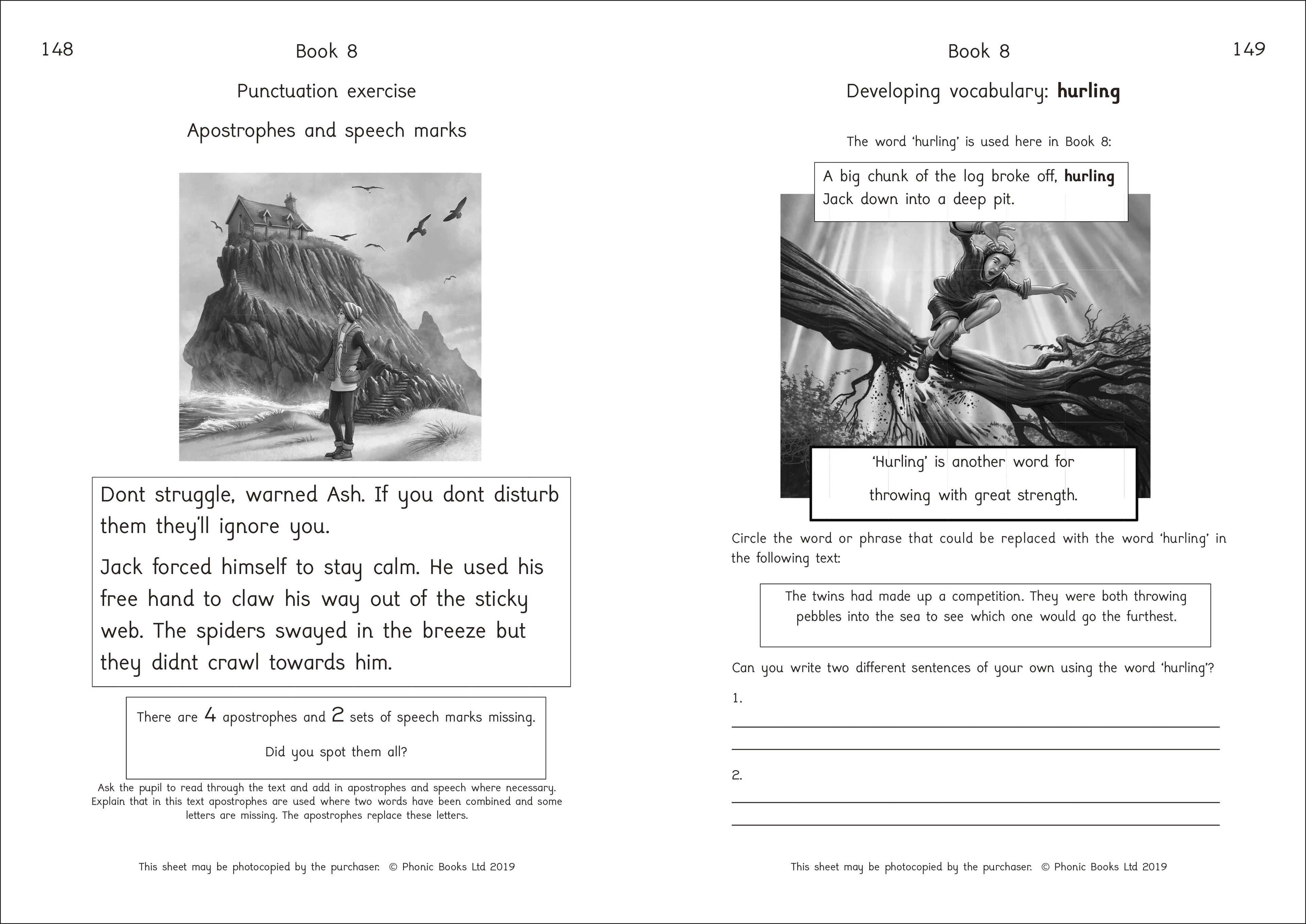 Phonic Books Island Adventure Activities