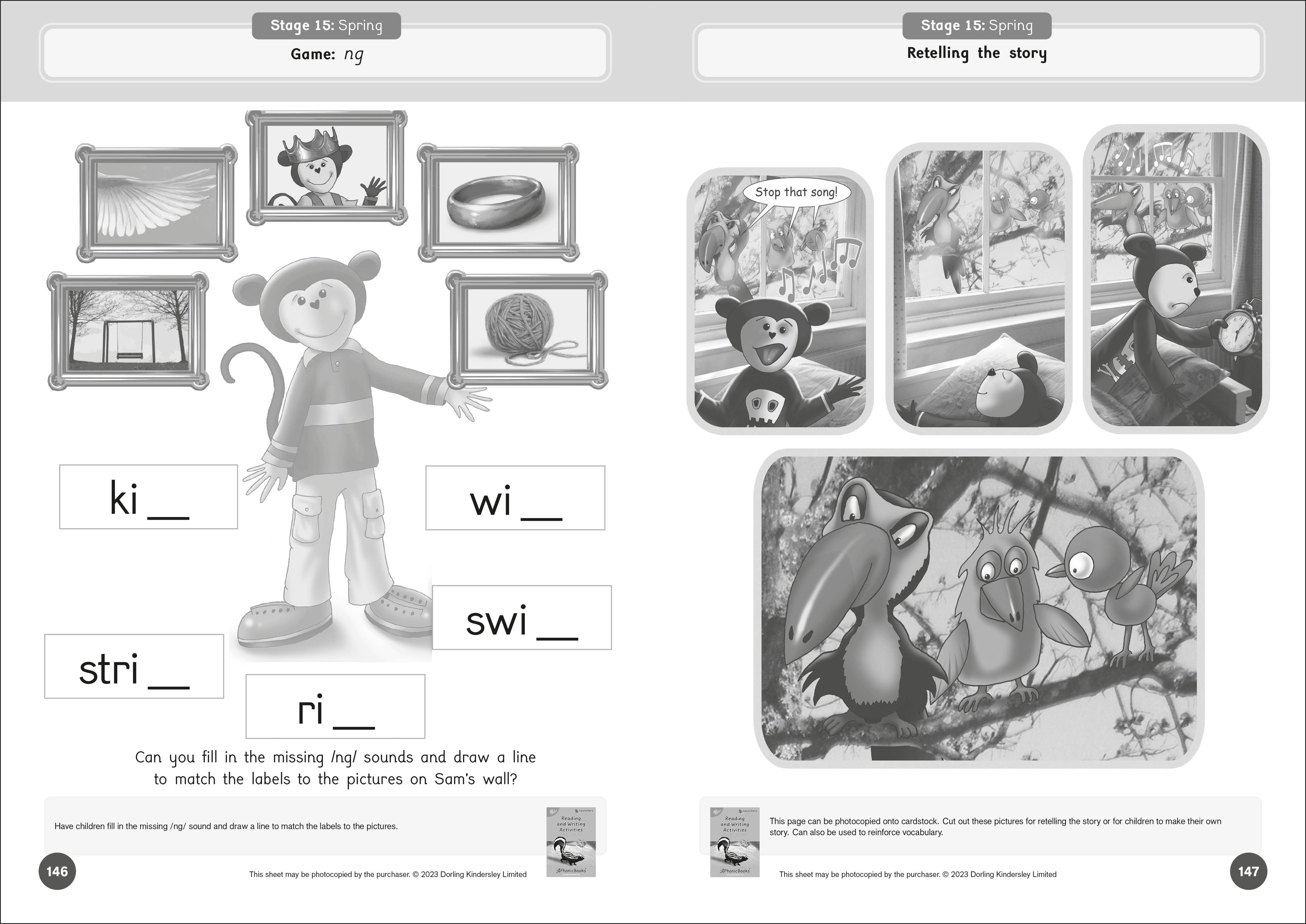 Phonic Books Dandelion Launchers Extras Reading and Writing Activities for Stages 8-15-image