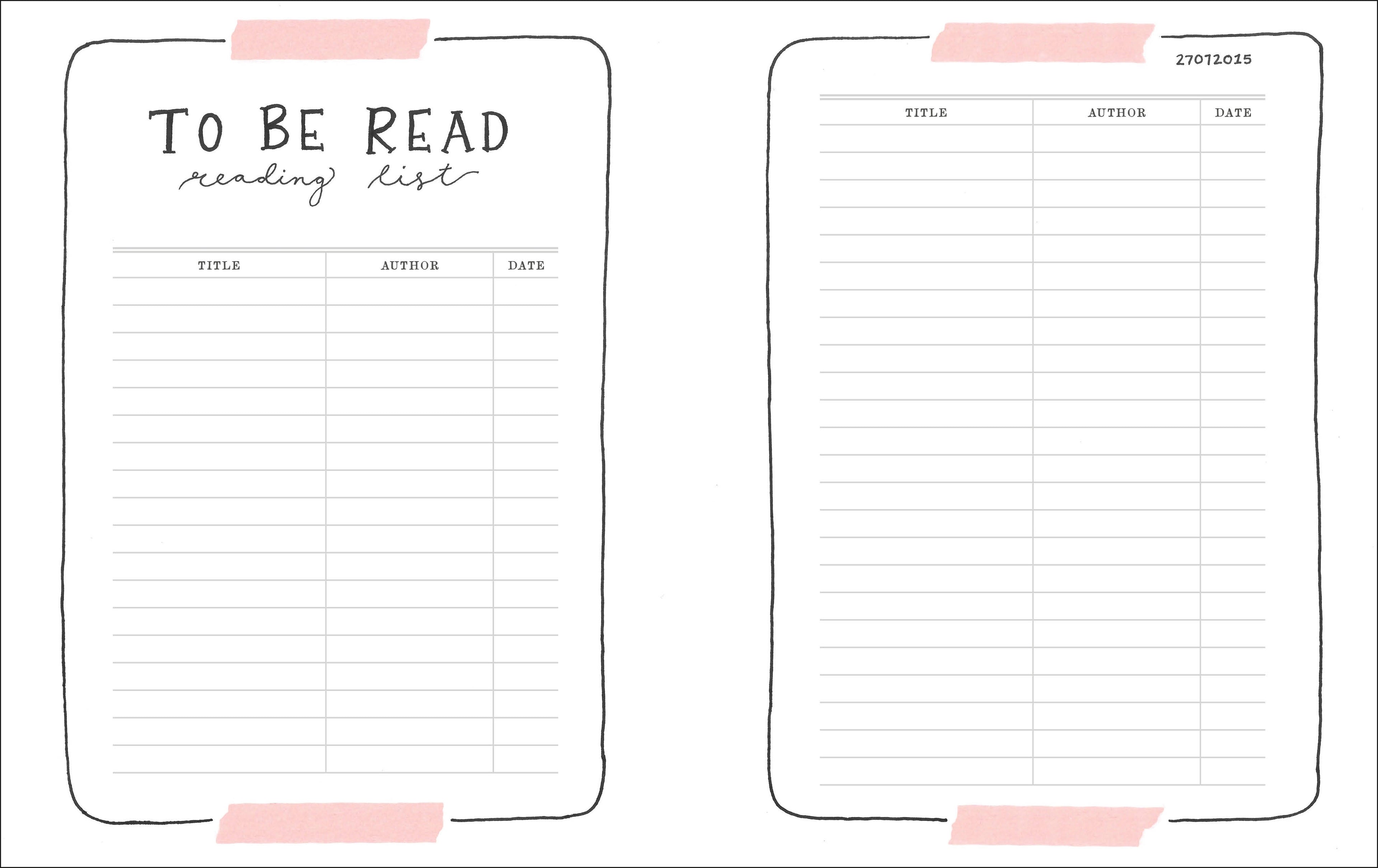 A Clockwork Reader Reading Journal