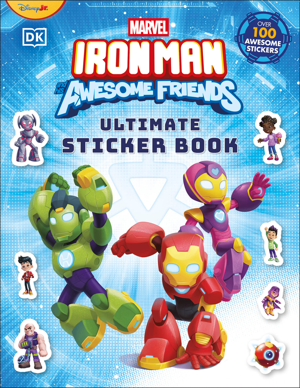 Marvel Iron Man and his Awesome Friends Ultimate Sticker Book jacket image