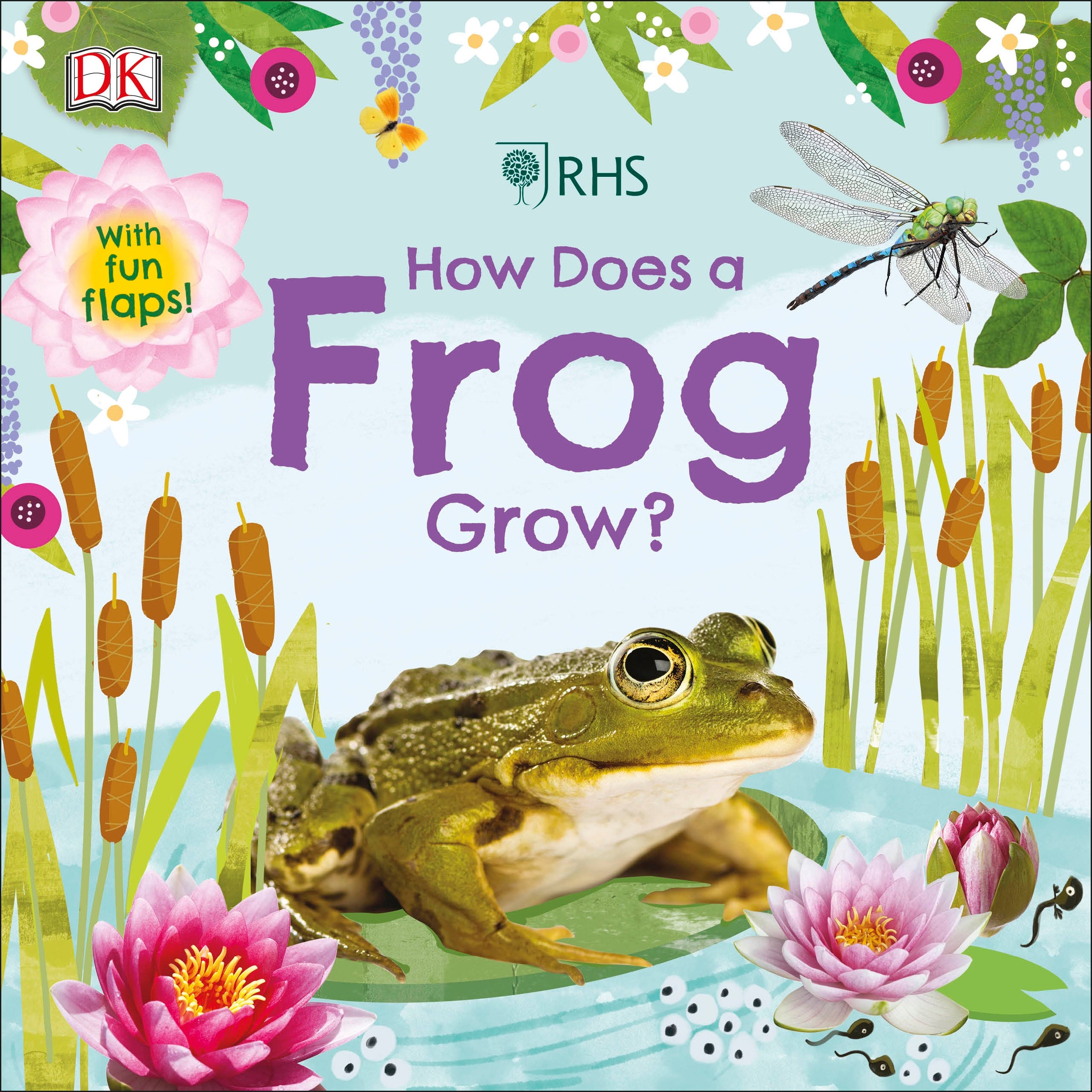RHS How Does a Frog Grow? jacket