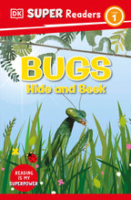 9780241602331-DK Super Readers Level 1 Bugs Hide and Seek-Jacket Image