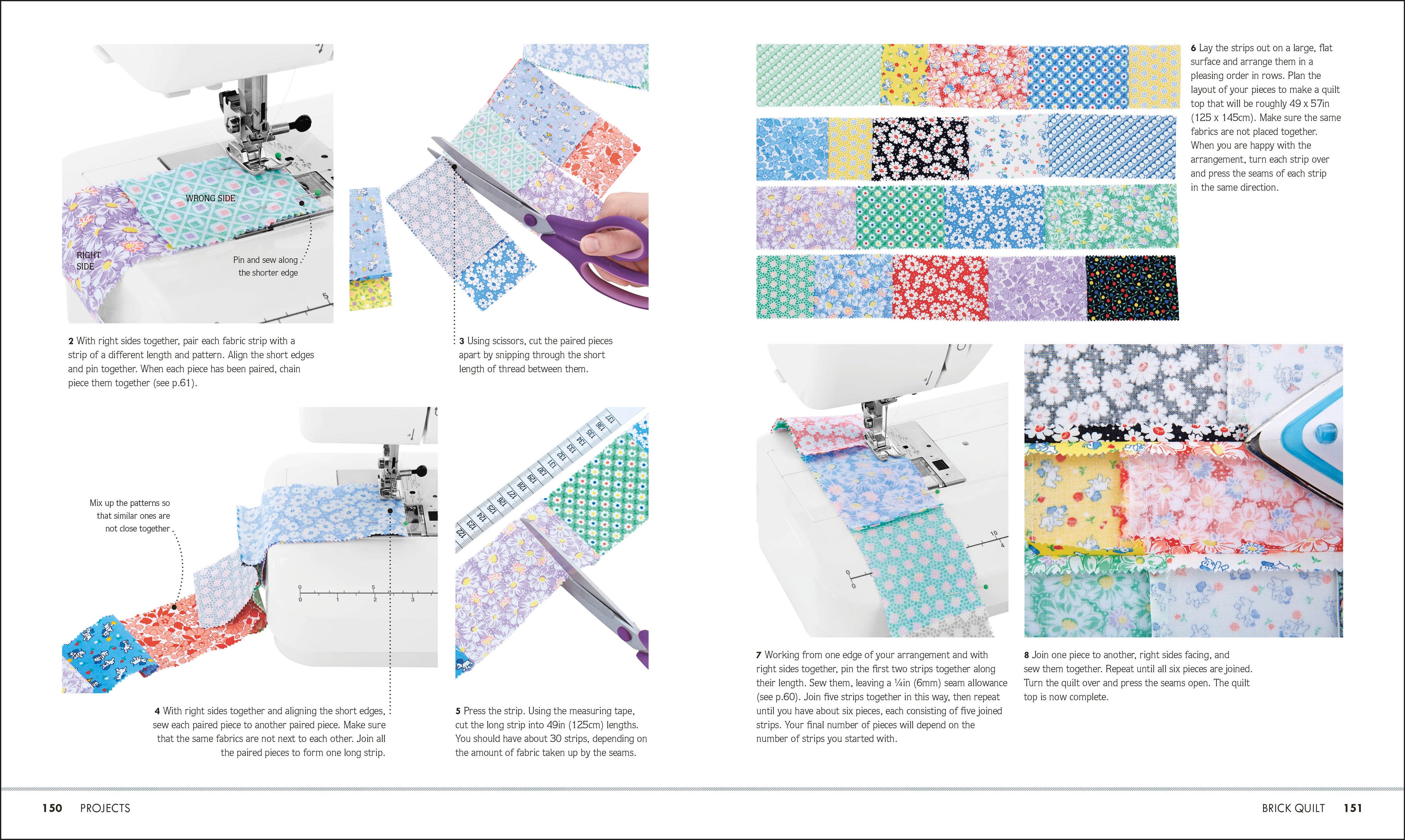 Quilt Step by Step-Spread, Image, (PRHC, Design, Do, Not, Use)-7