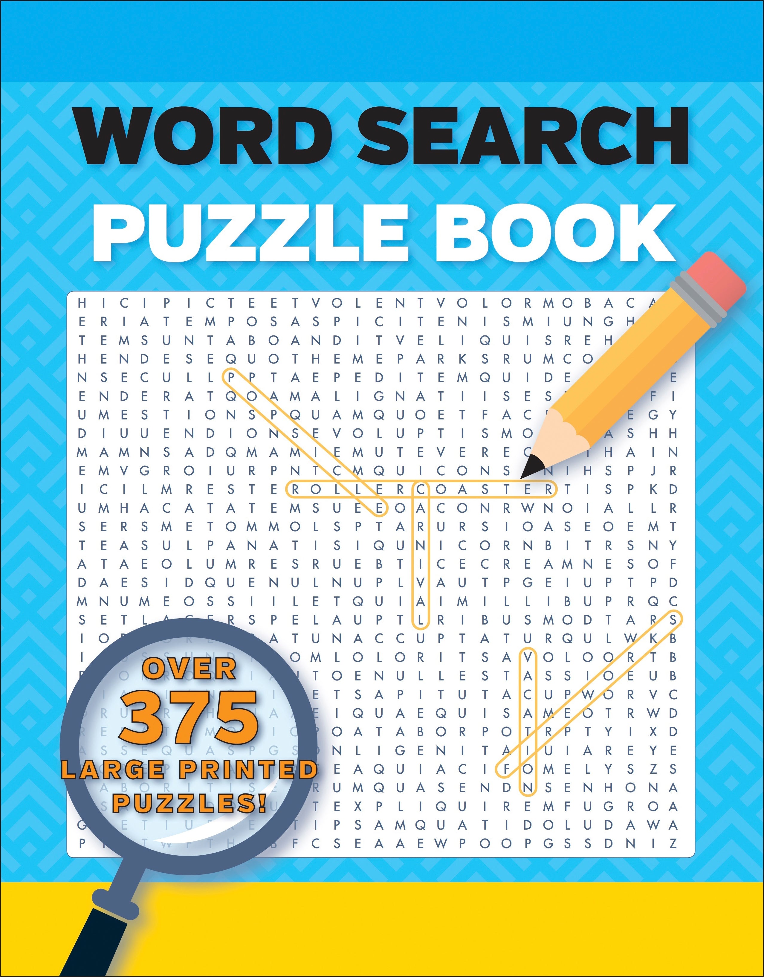 Word Search Puzzles Large Print  2nd Edition jacket