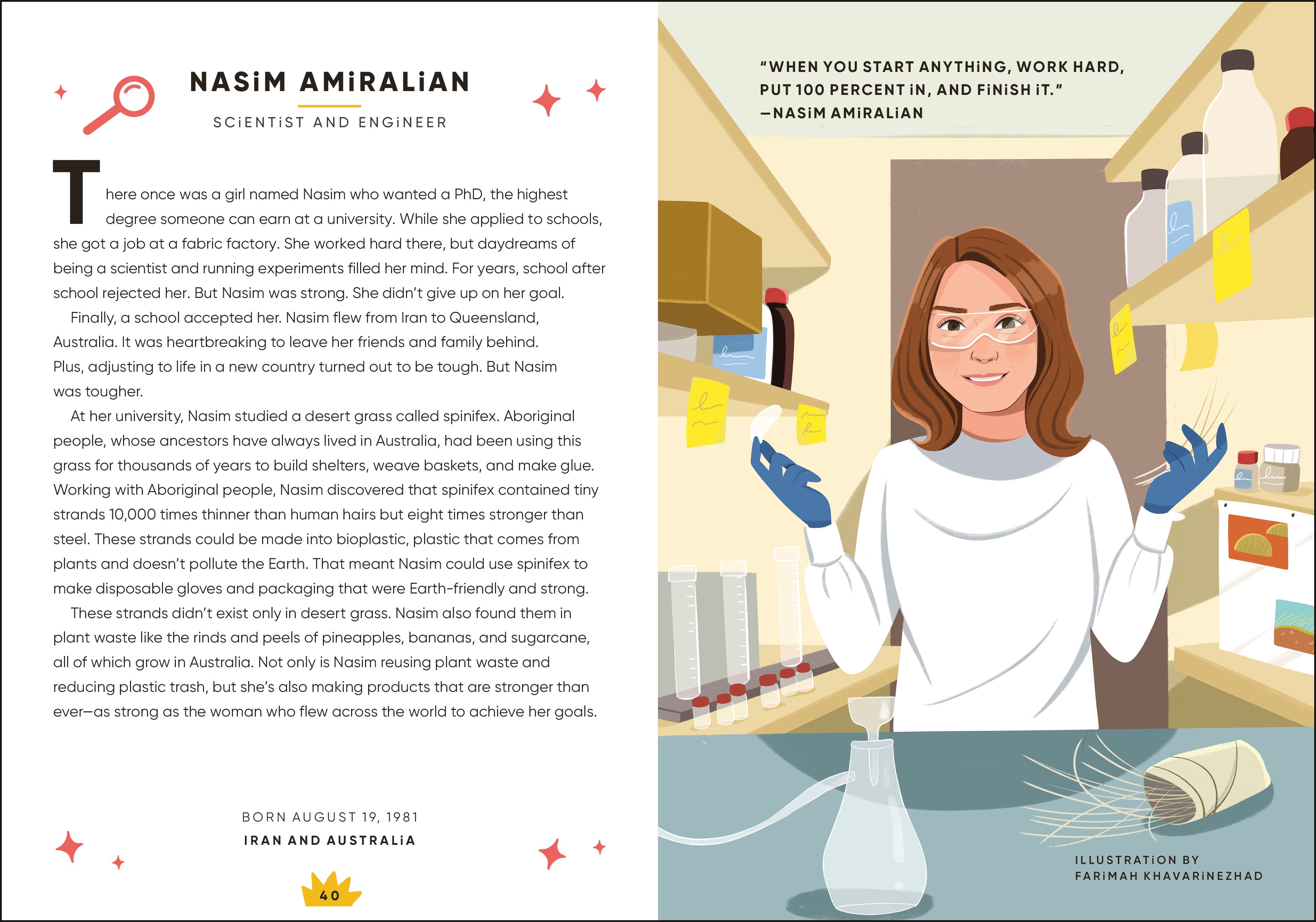 Rebel Girls STEM Stars: 25 Tales of Women in Science-Spread, Image, (PRHC, Design, Do, Not, Use)-5