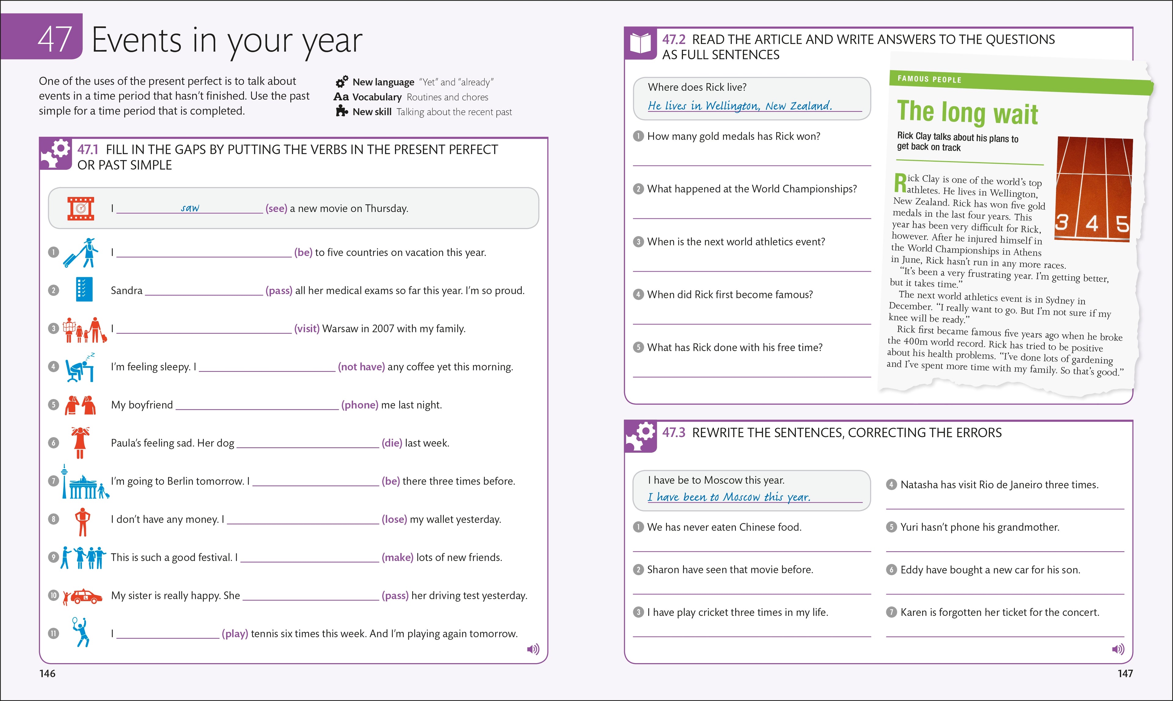 English for Everyone: Level 2: Beginner, Practice Book