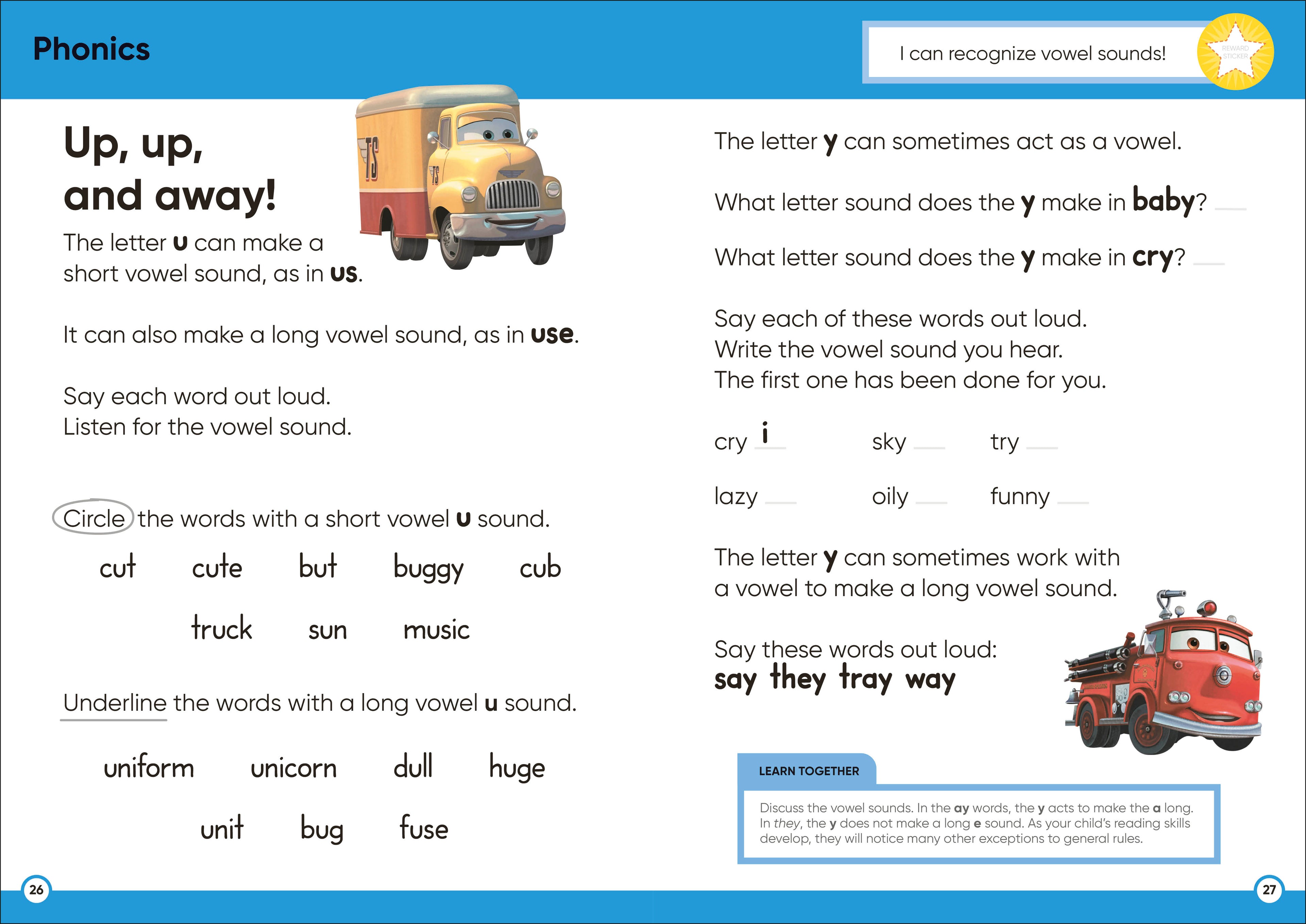 Disney Learning Big Workbook Grade 2-Spread, Image, (PRHC, Design, Do, Not, Use)-4