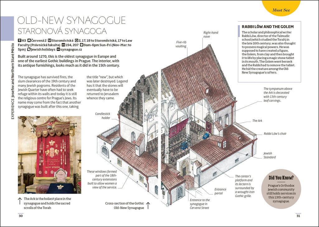 DK Prague Mini Map and Guide