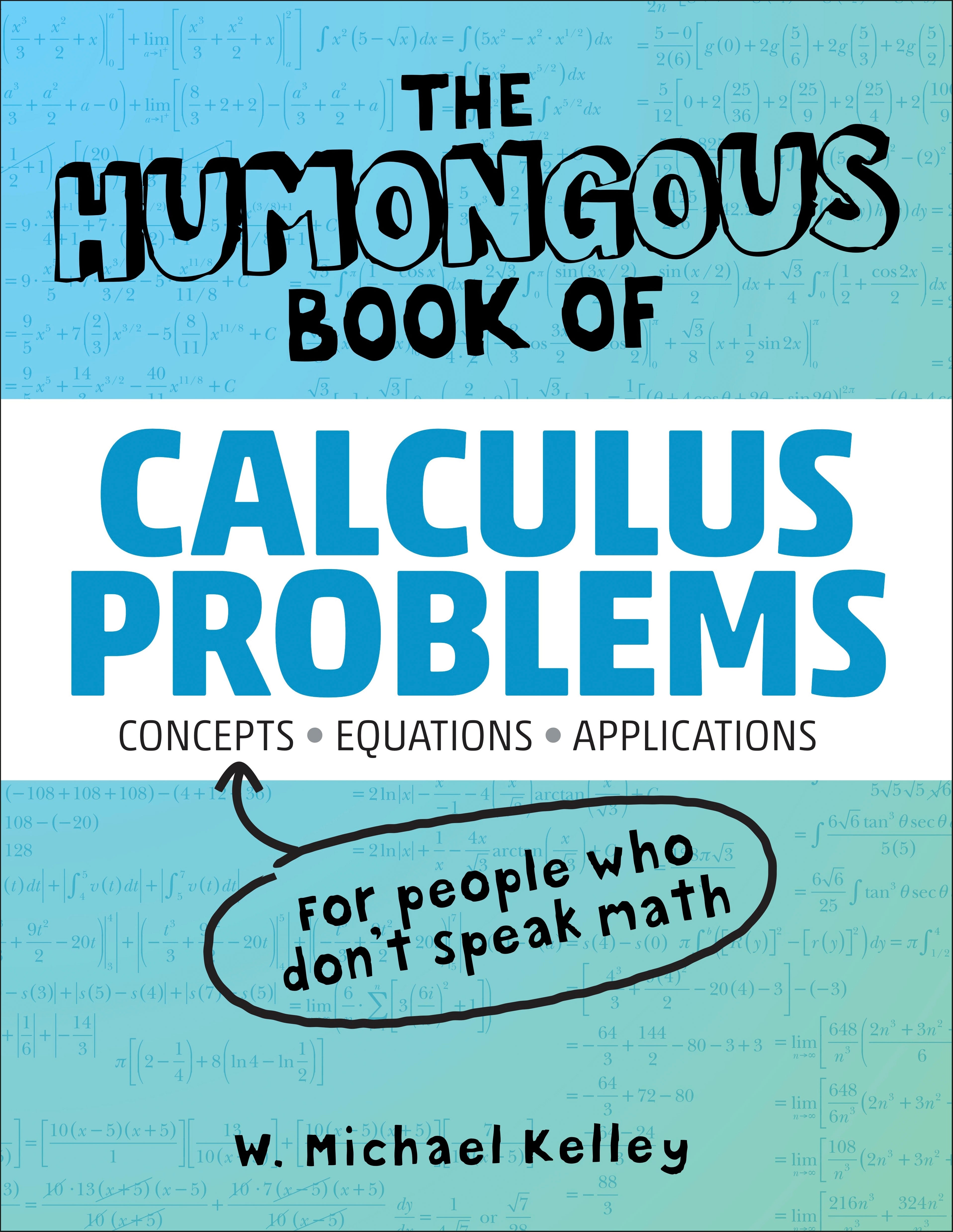 The Humongous Book of Calculus Problems jacket