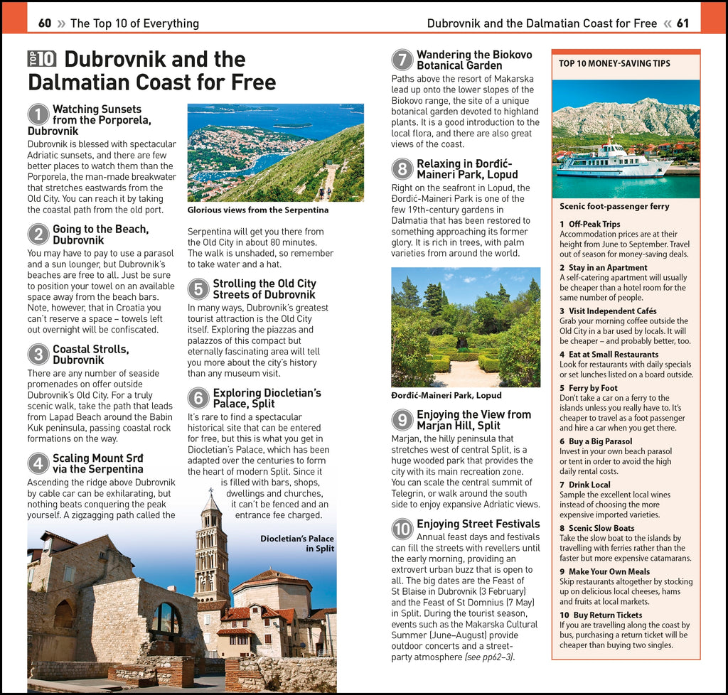 DK Top 10 Dubrovnik and the Dalmatian Coast