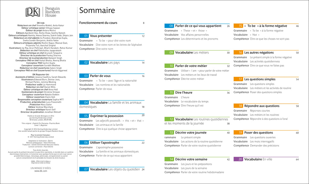 English for Everyone Practice Book Level 1 Beginner
