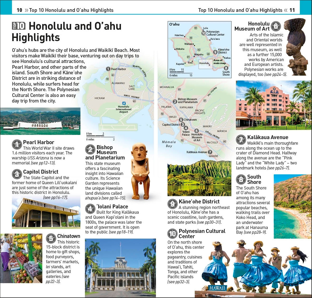 DK Top 10 Honolulu and O'ahu