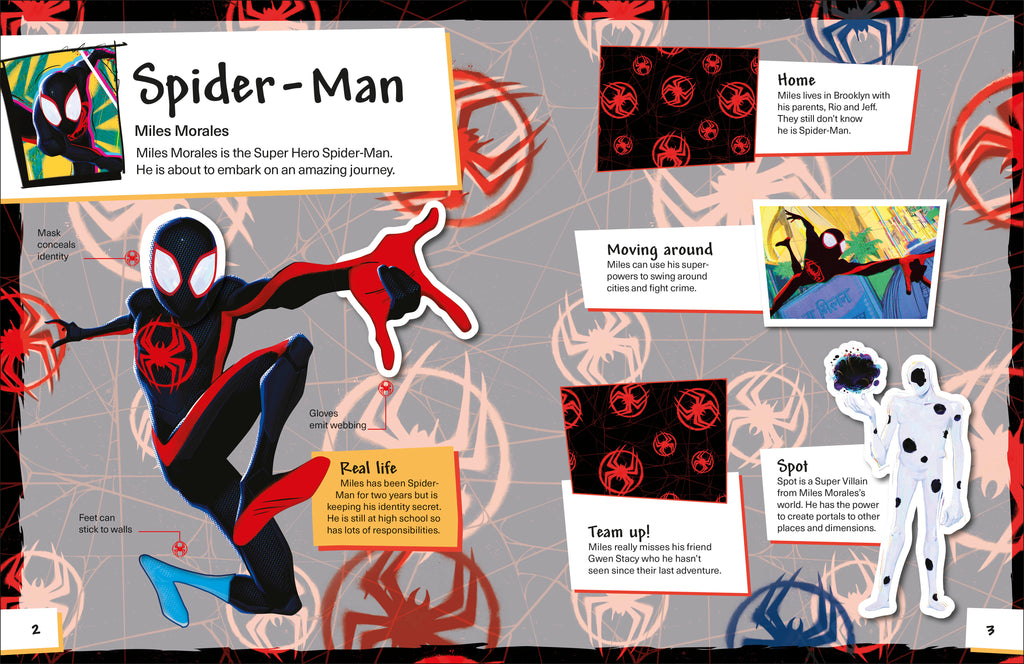 Marvel Spider-Man Across the Spider-Verse Ultimate Sticker Book-image