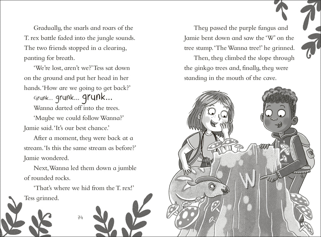 Dinosaur Club: The T. Rex Attack-Spread, Image, (PRHC, Design, Do, Not, Use)-5