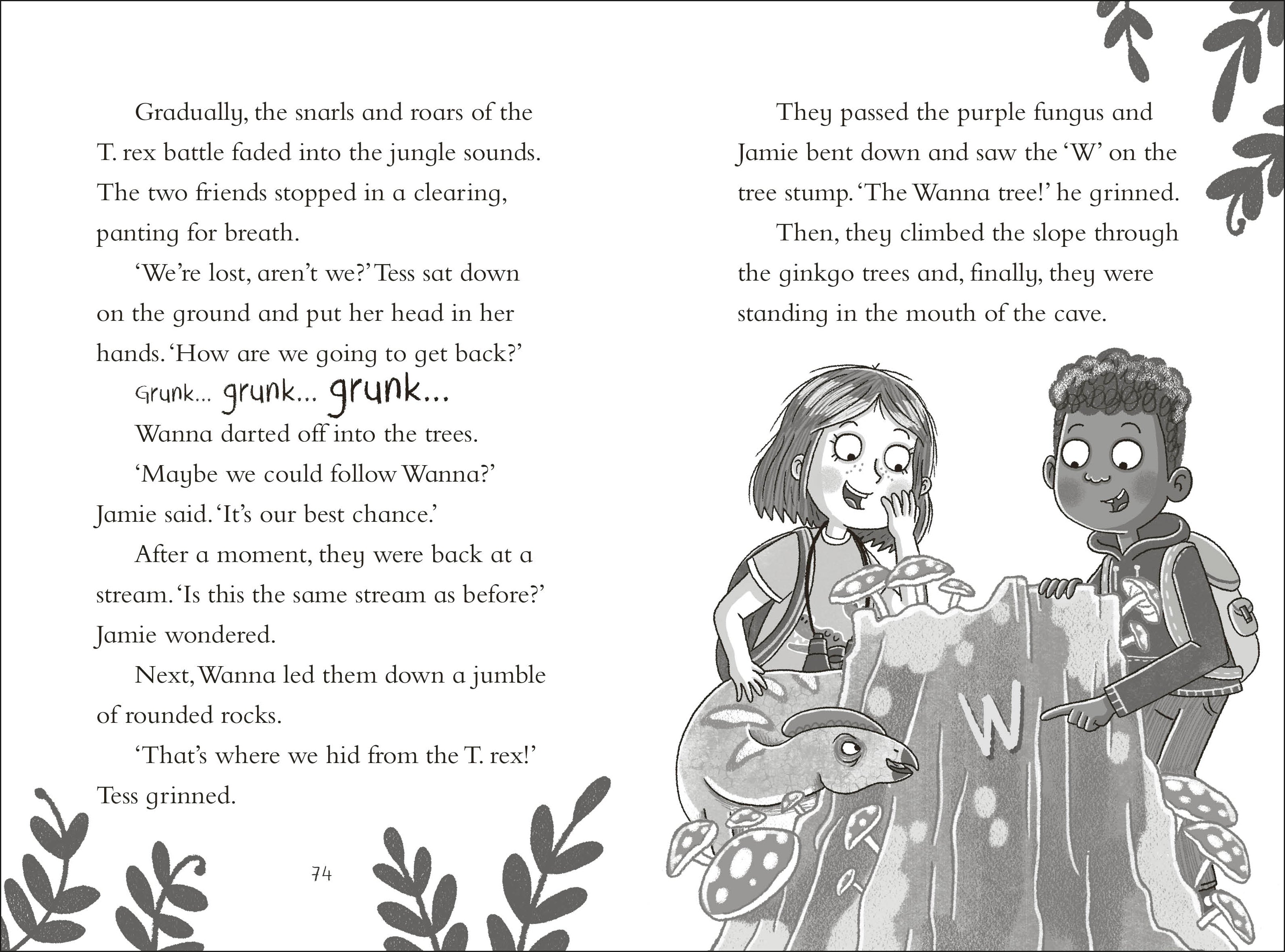 Dinosaur Club: The T. Rex Attack-Spread, Image, (PRHC, Design, Do, Not, Use)-5