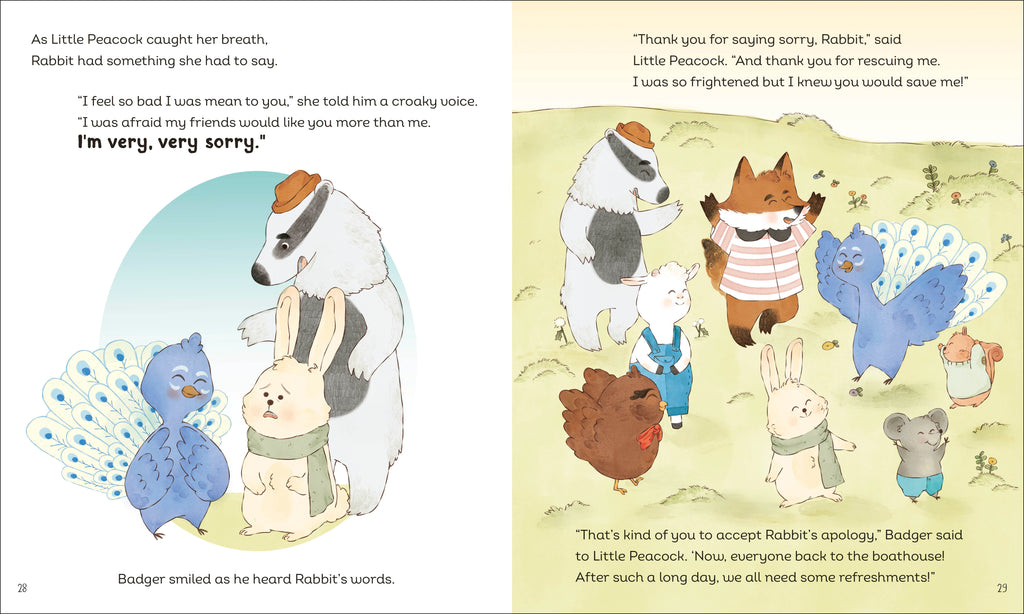 Kindness Club Rabbit Says Sorry