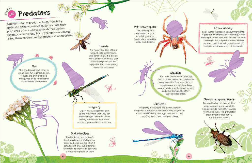Ultimate Sticker Book Garden Bugs-Spread, Image, (PRHC, Design, Do, Not, Use)-8
