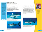 DK Super Readers Level 4 French translation Shark Attack - Danger : Requins-Spread, Image, (PRHC, Design, Do, Not, Use)-4