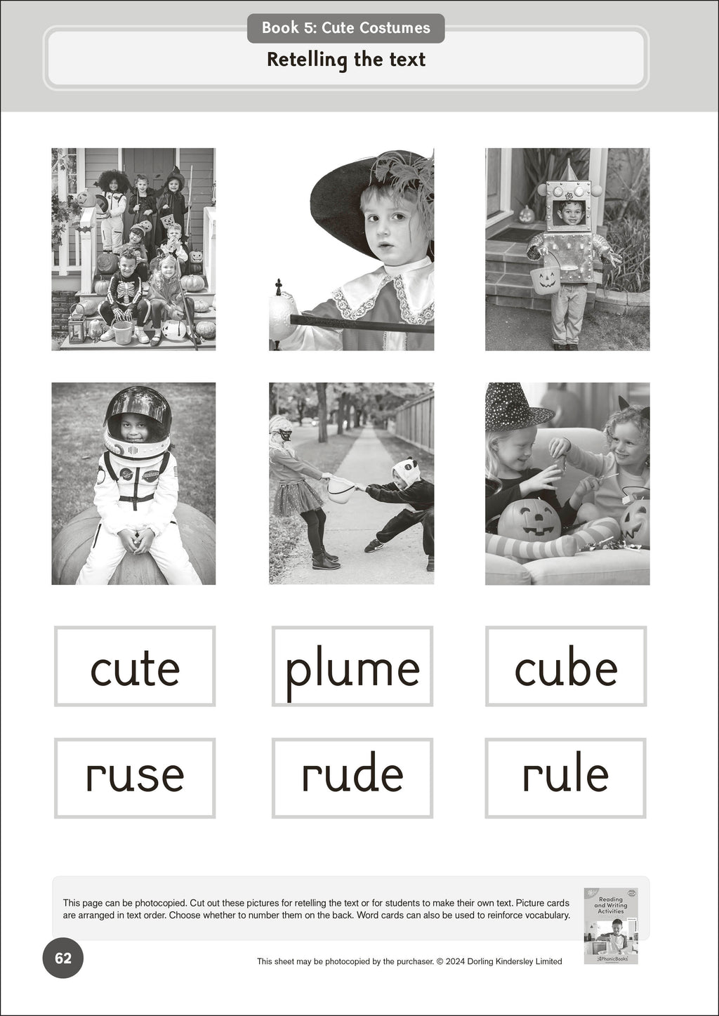 Phonic Books Dandelion World VCe Spellings Activities-Spread, Image, (PRHC, Design, Do, Not, Use)-4