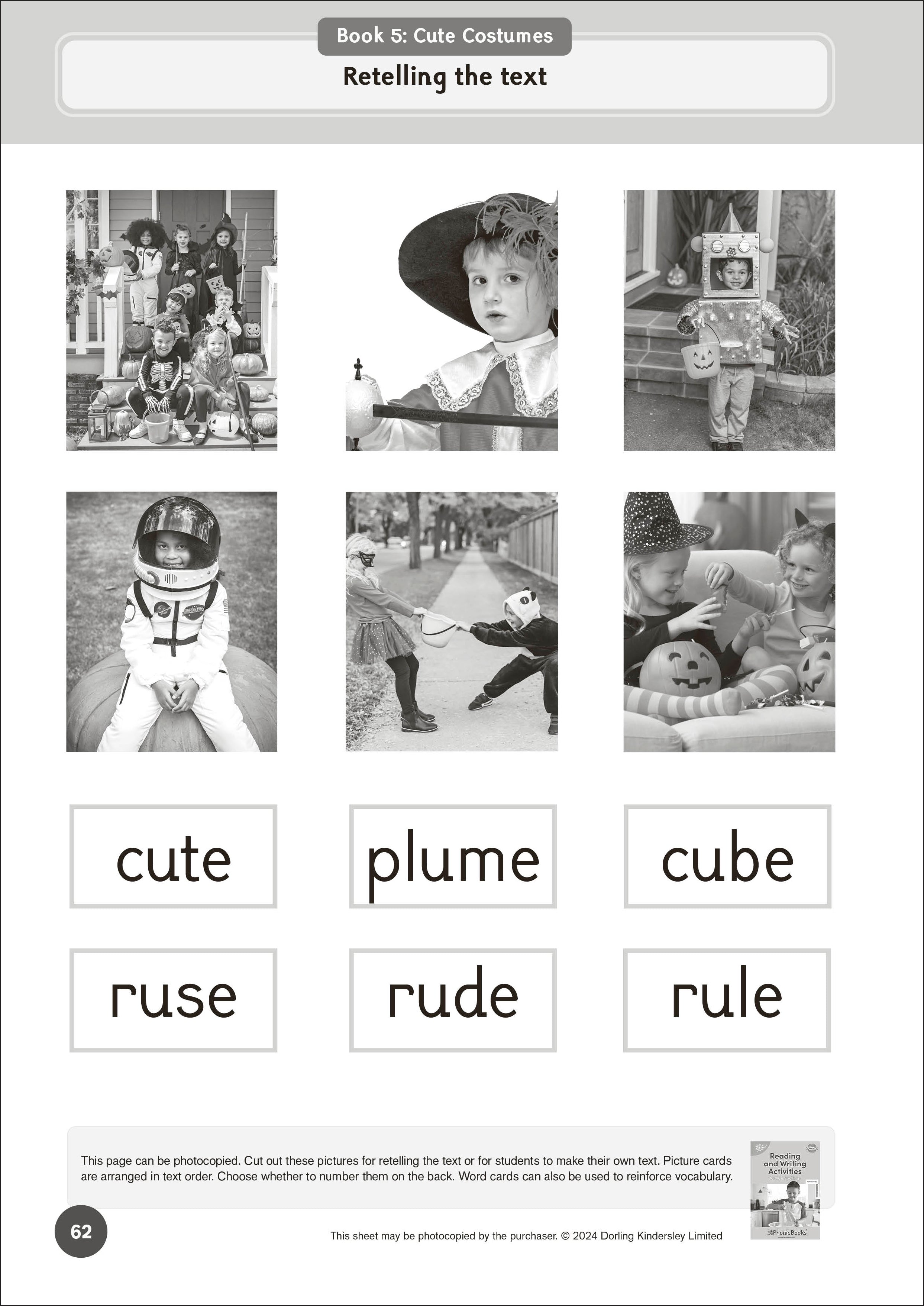 Phonic Books Dandelion World VCe Spellings Activities-Spread, Image, (PRHC, Design, Do, Not, Use)-4