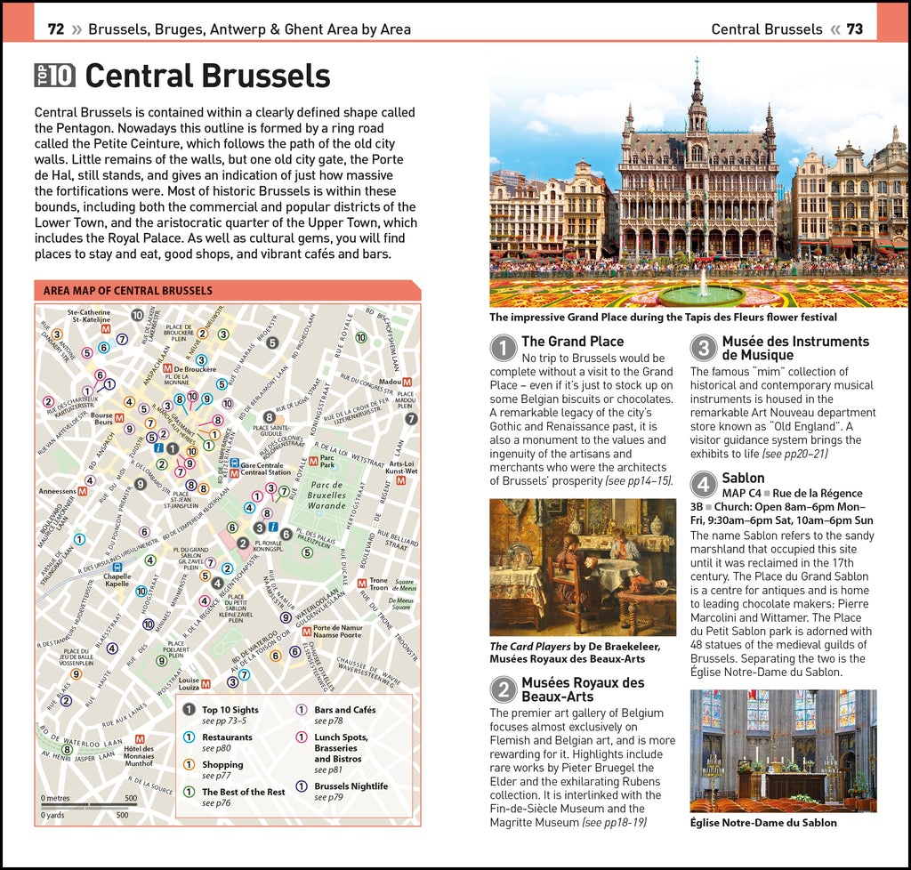 DK Top 10 Brussels, Bruges, Antwerp and Ghent