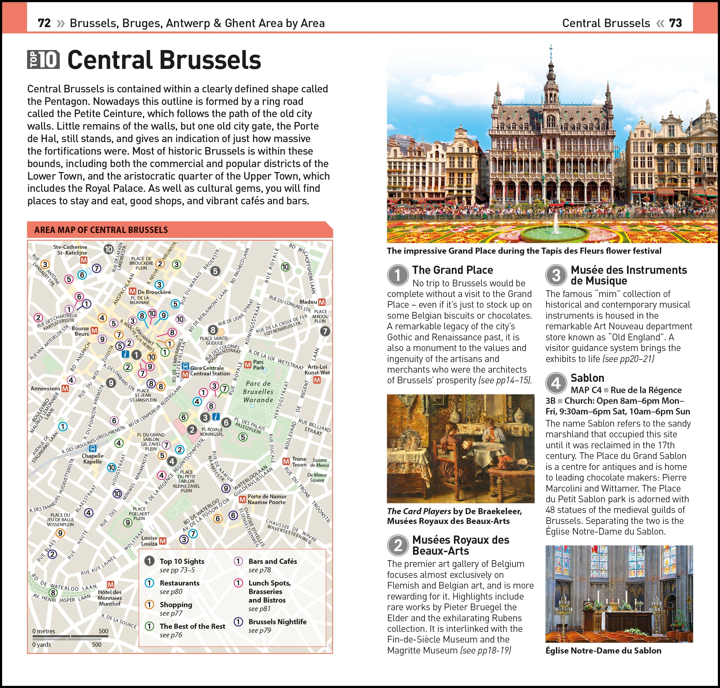 DK Top 10 Brussels, Bruges, Antwerp and Ghent