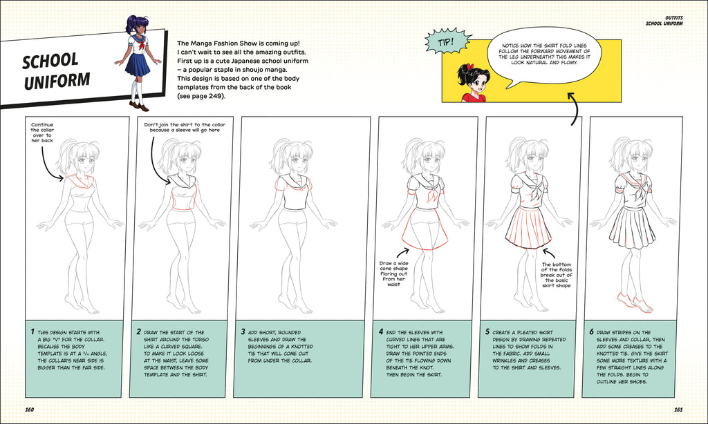 Manga Drawing School-Spread, Image, (PRHC, Design, Do, Not, Use)-5