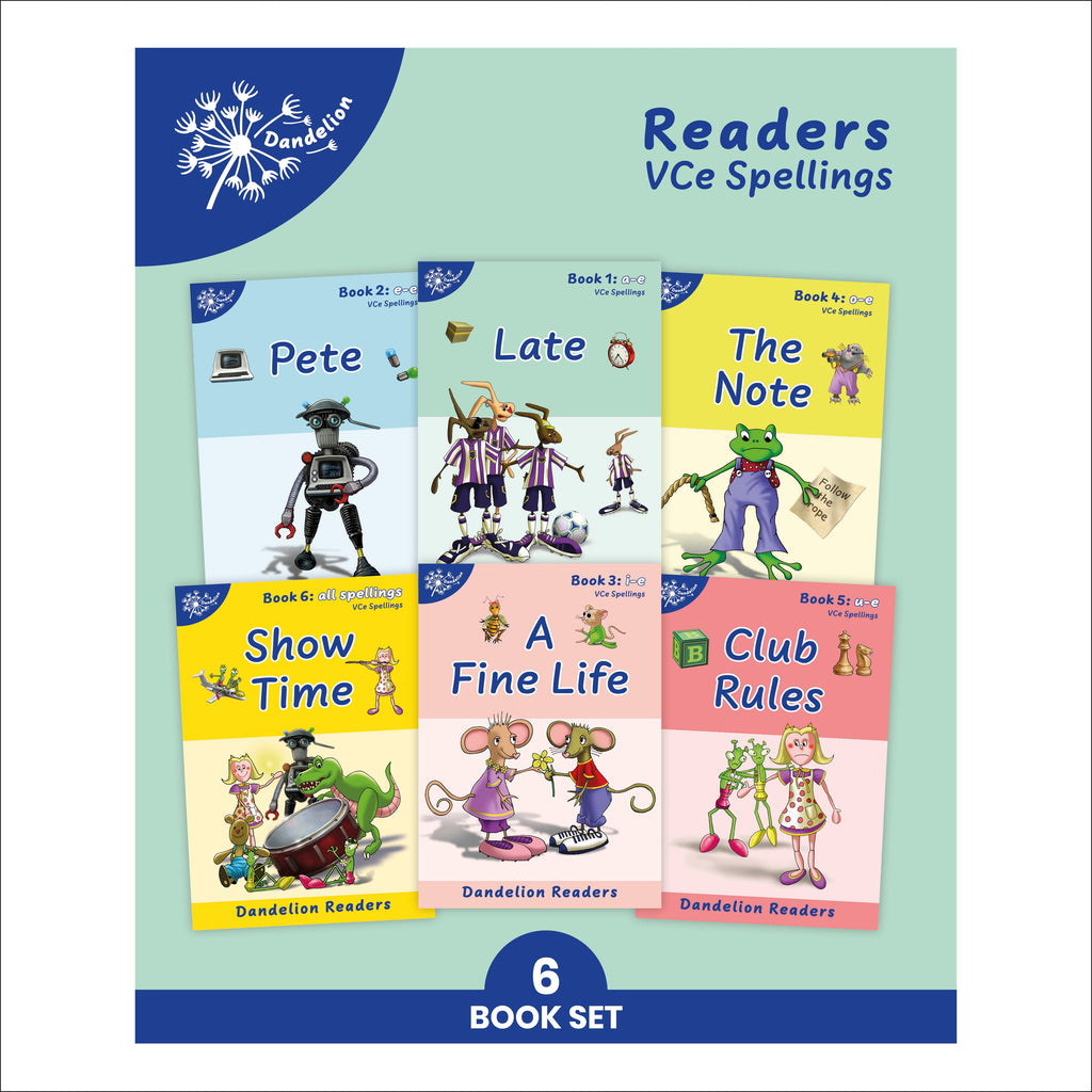 Phonic Books Dandelion Readers VCe Spellings jacket