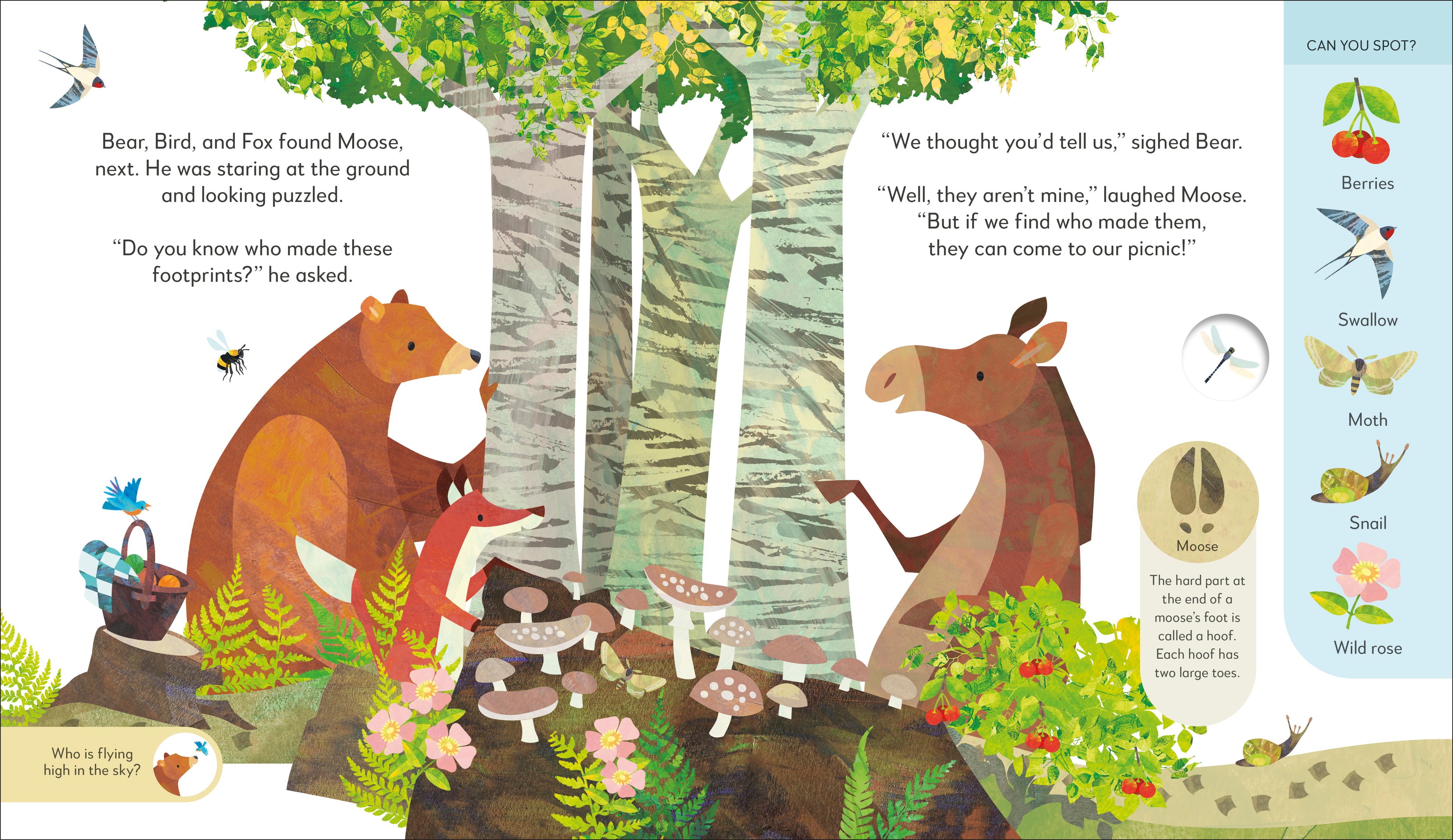 Jonny Lambert’s Bear and Bird: Find a Footprint